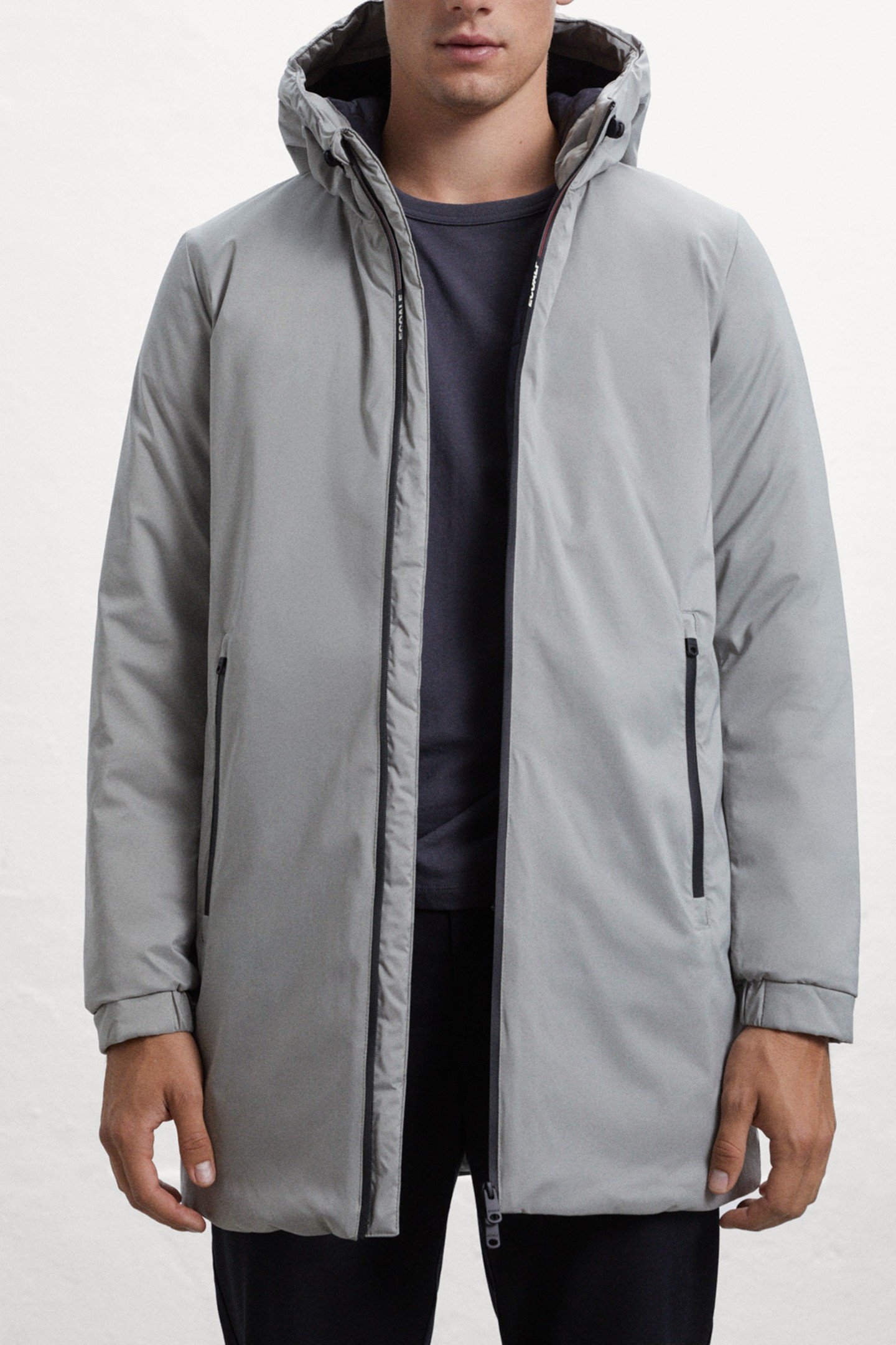 PASUALF JACKET PLAIN GREY 1
