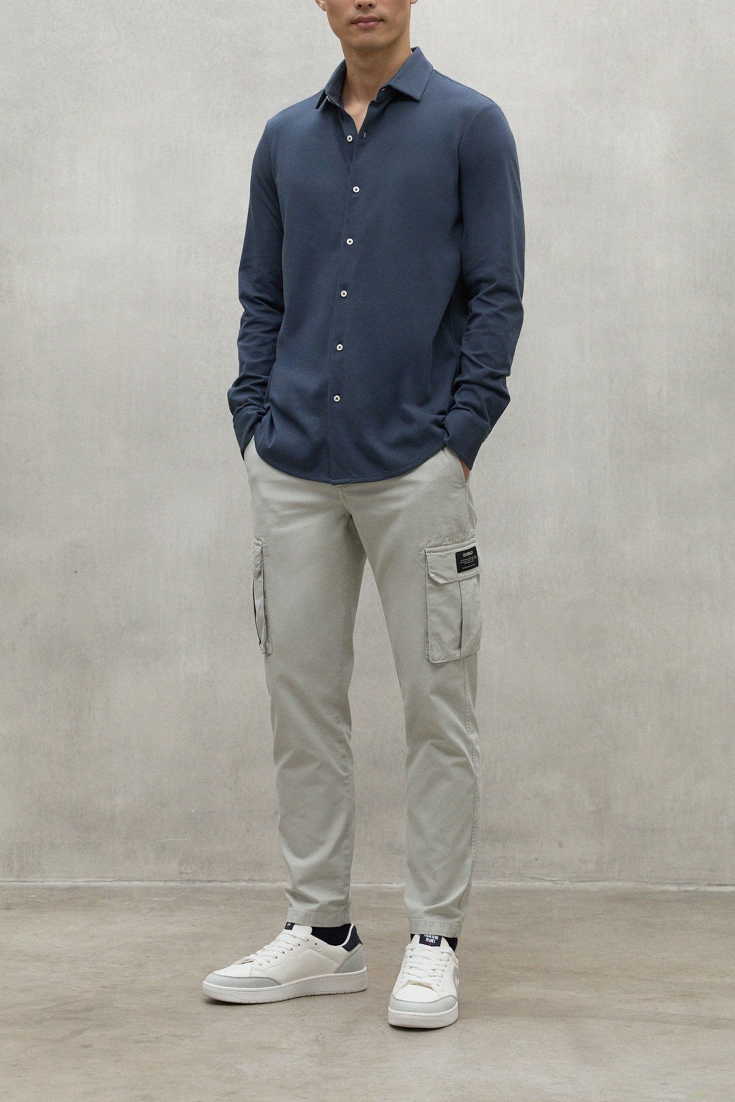 GAELALF SHIRT STEEL BLUE 1