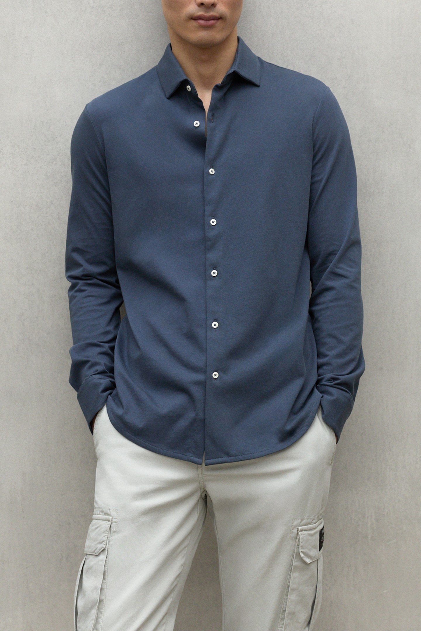 GAELALF SHIRT STEEL BLUE 3