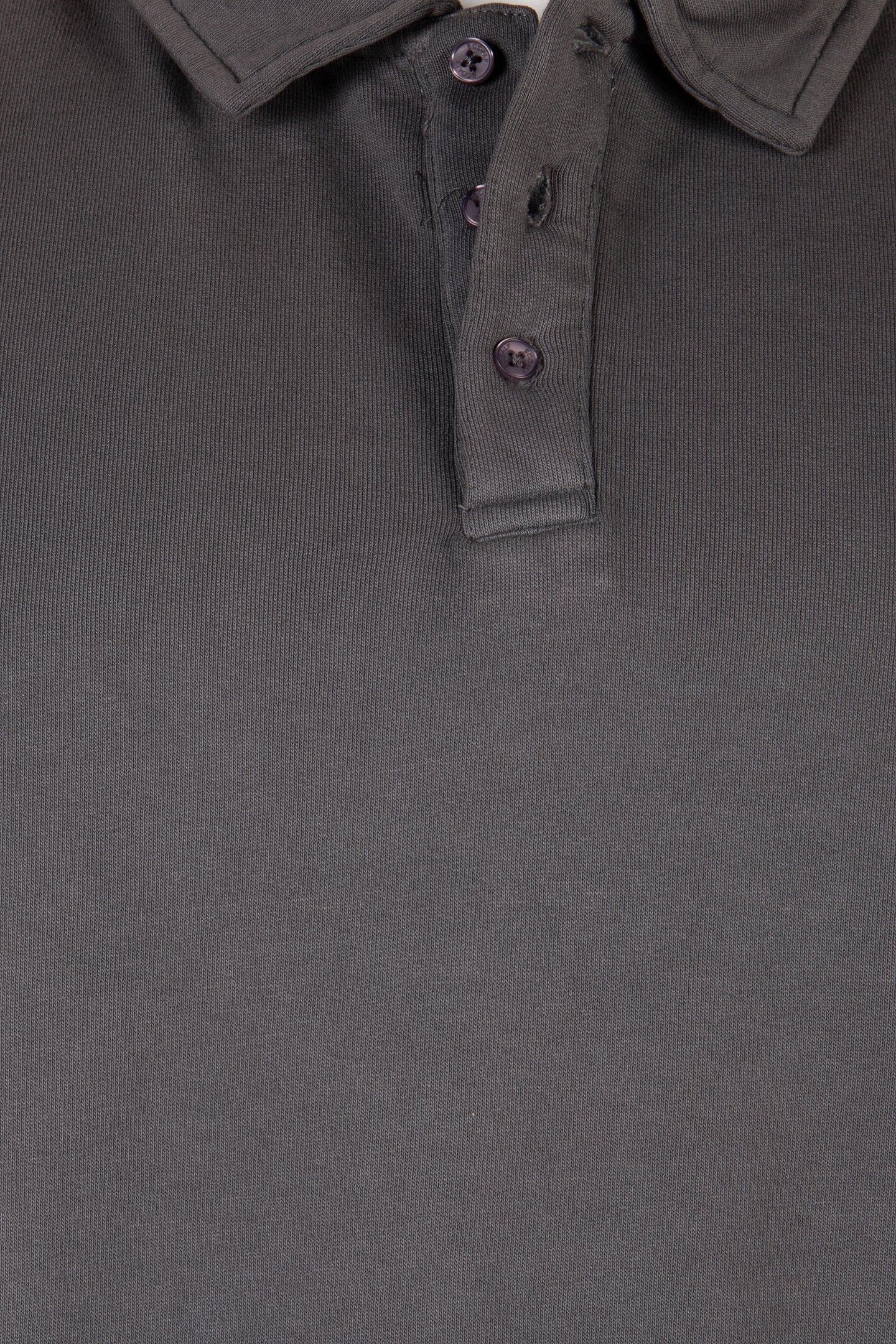 LUCASALF LONG SLEEVE POLO ASPHALT 4