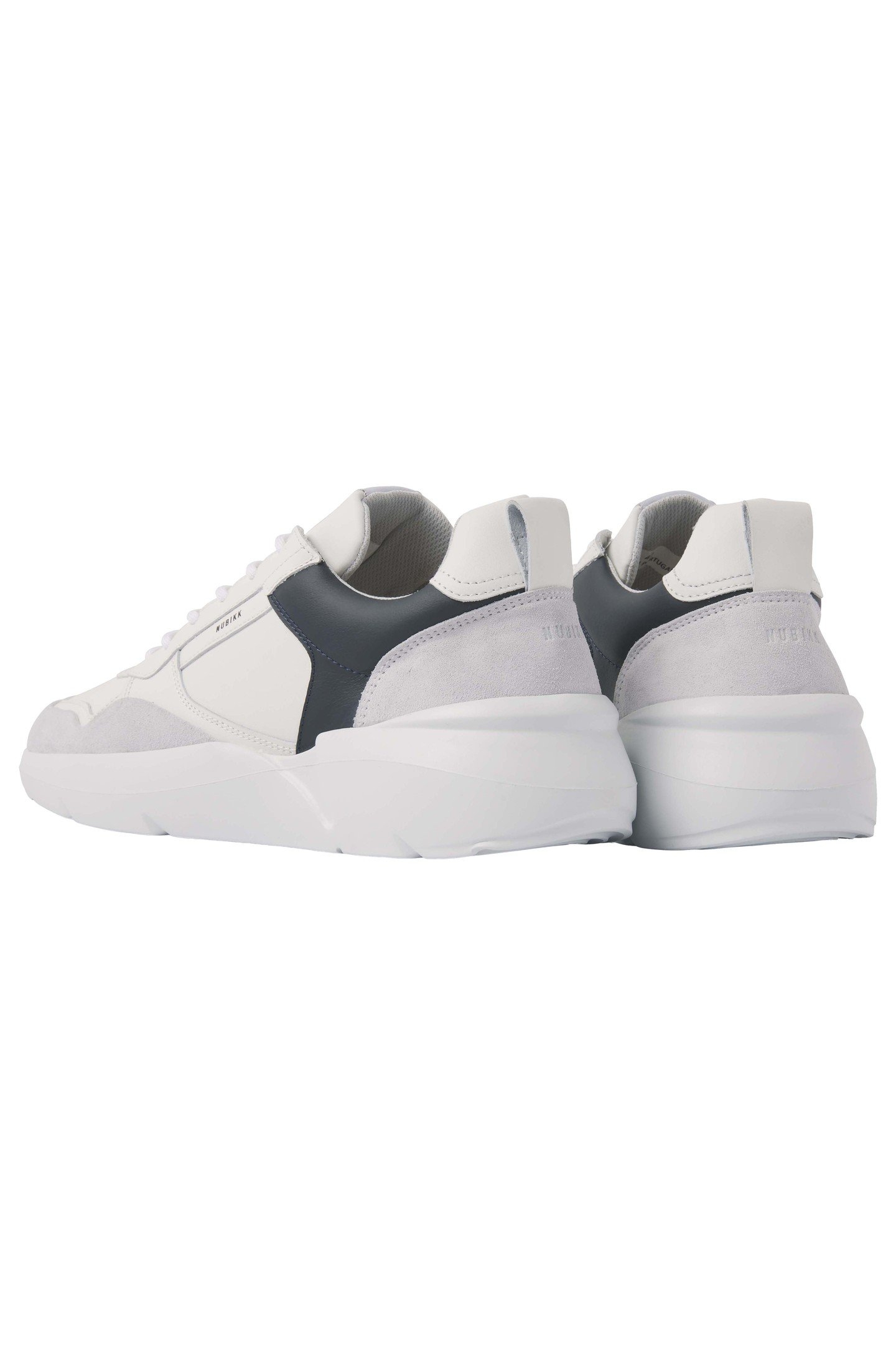 ROQUE ROAD WAVE (M) WHITE LEATHER - NAVY 3