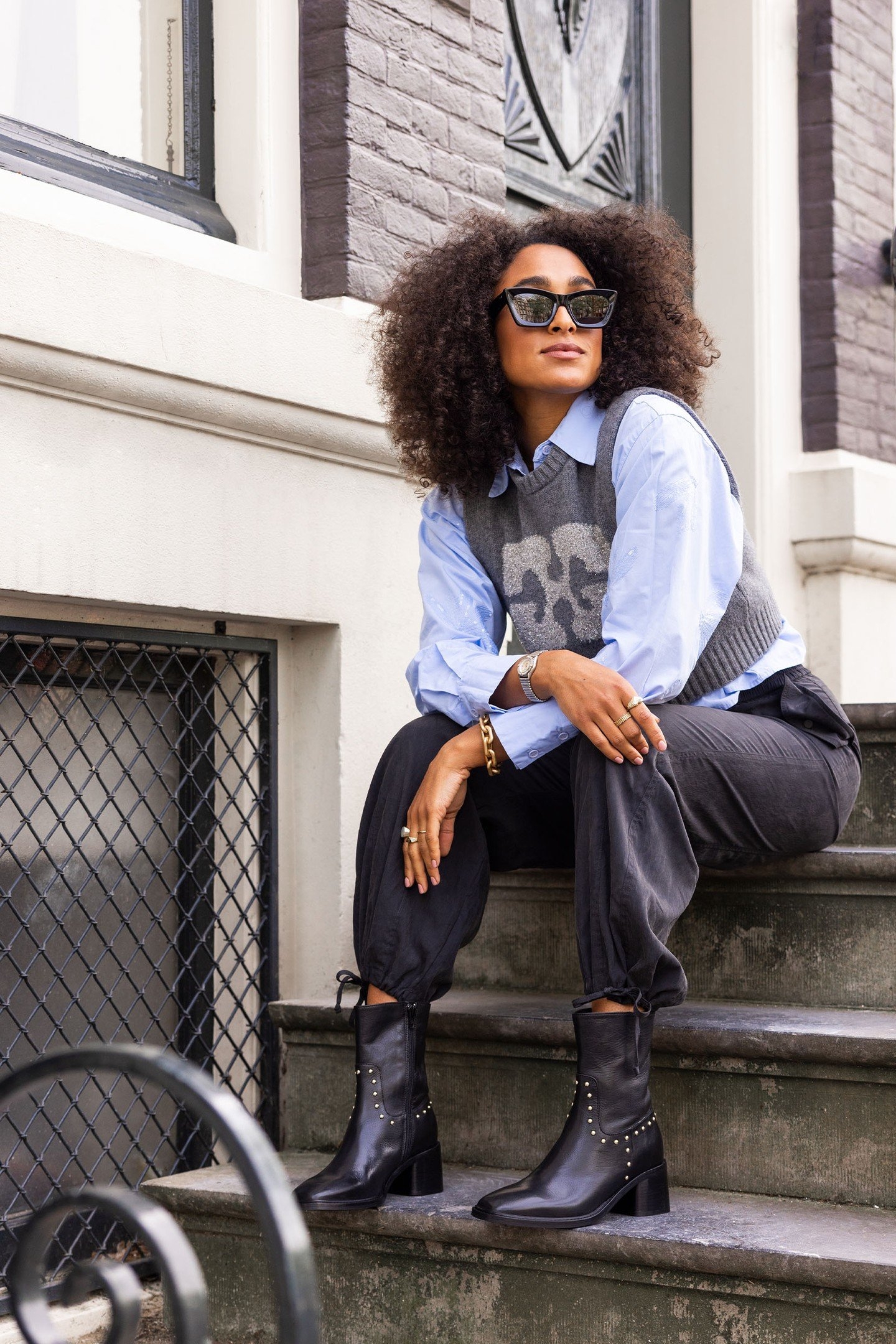 ZOEY ROSE ANKLE BOOTS BLACK 3