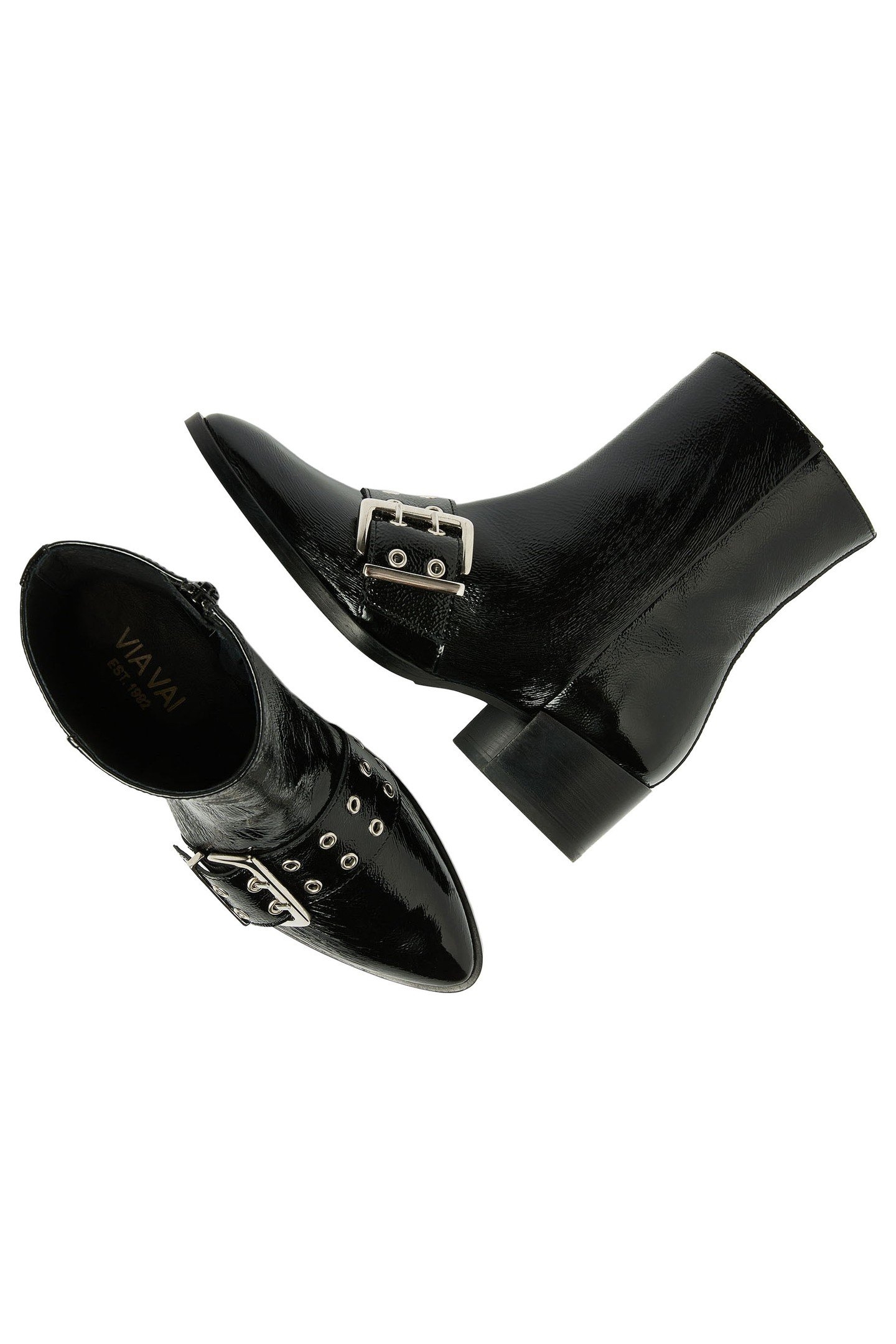 ROSE CAMDEN ANKLE BOOTS BLACK 7