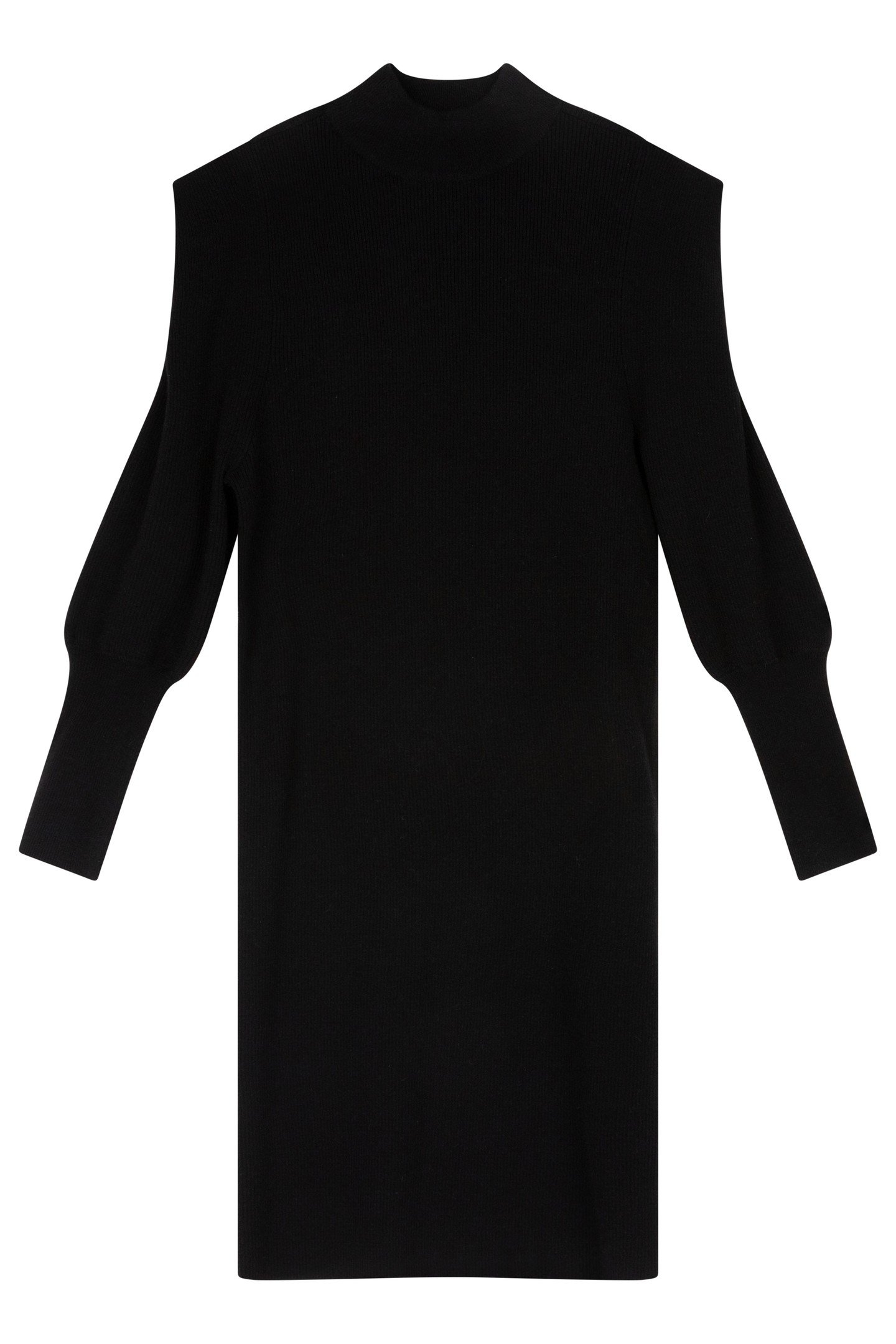DRESS RIB FANCY SHOULDER BLACK 5