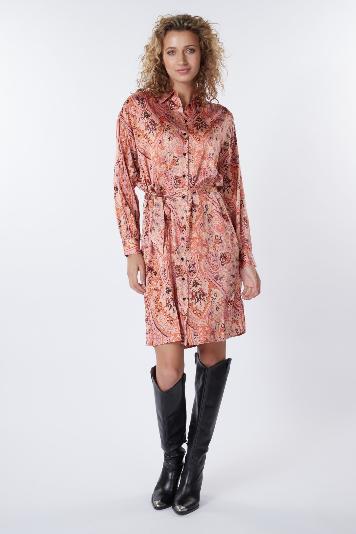 DRESS OVERSIZED EXPRESSION PRINT PRINT 1
