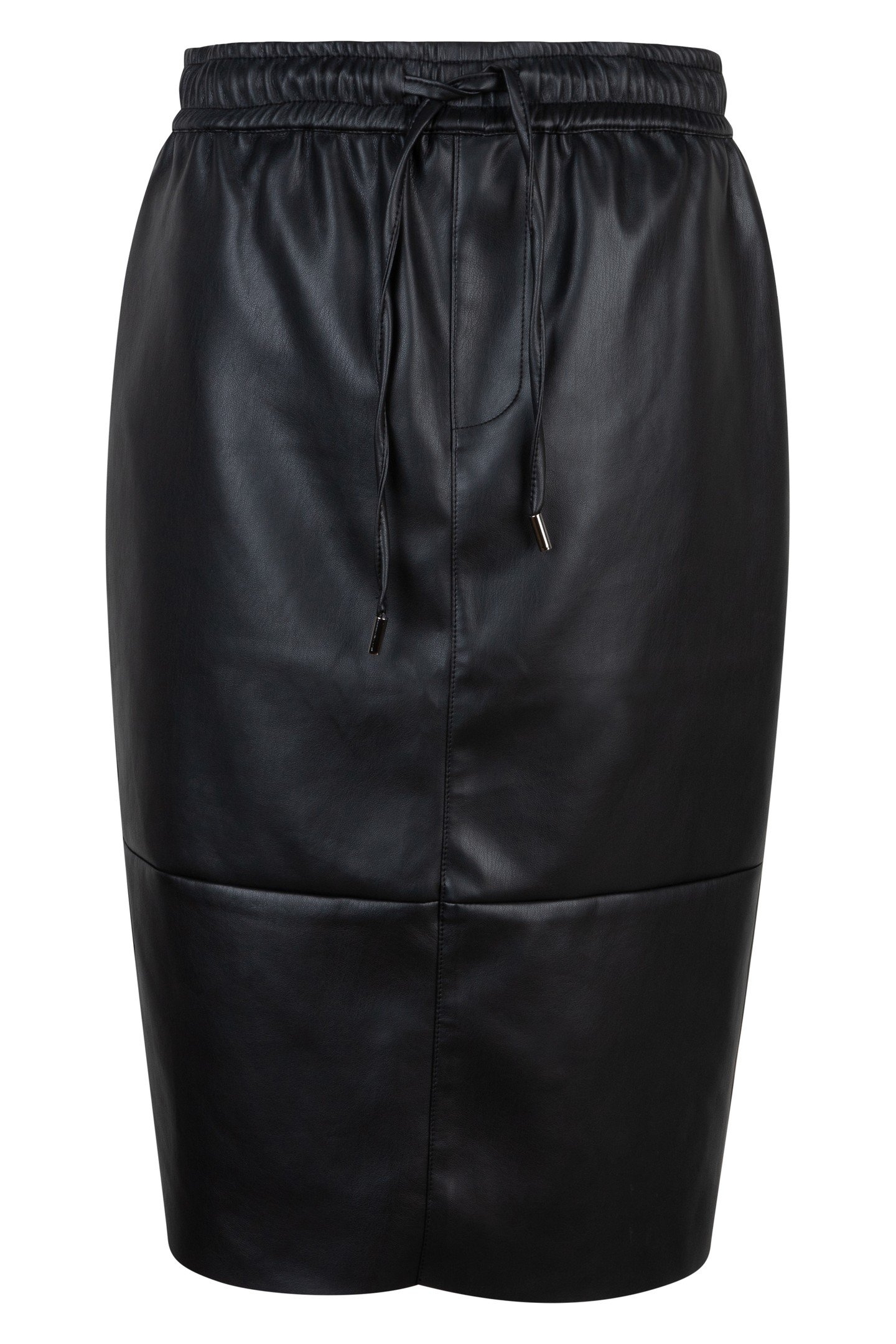 SKIRT JOGGER LONG PU BLACK 4