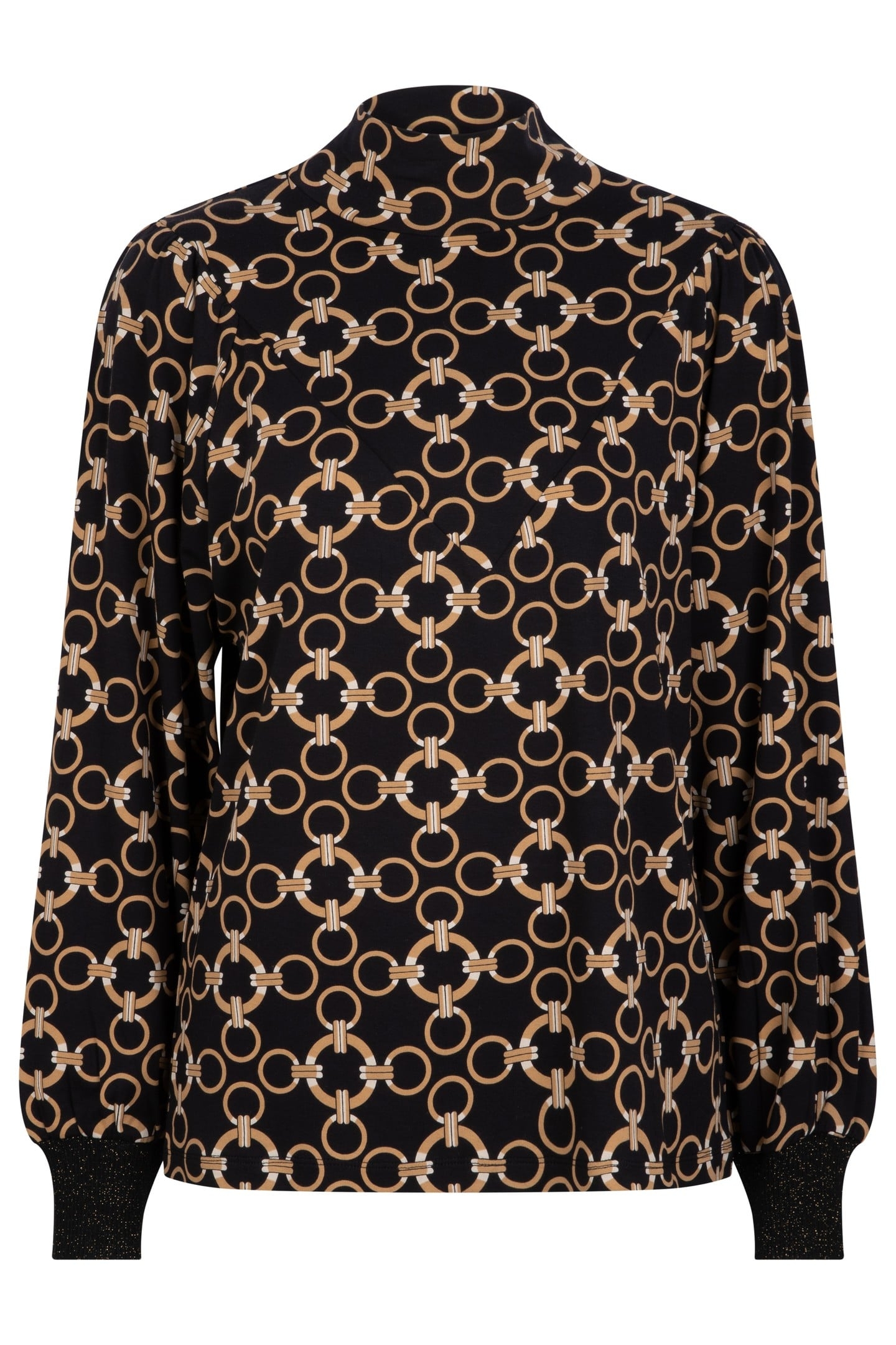 TOP “V” GATHERING CHAIN PRINT PRINT 6