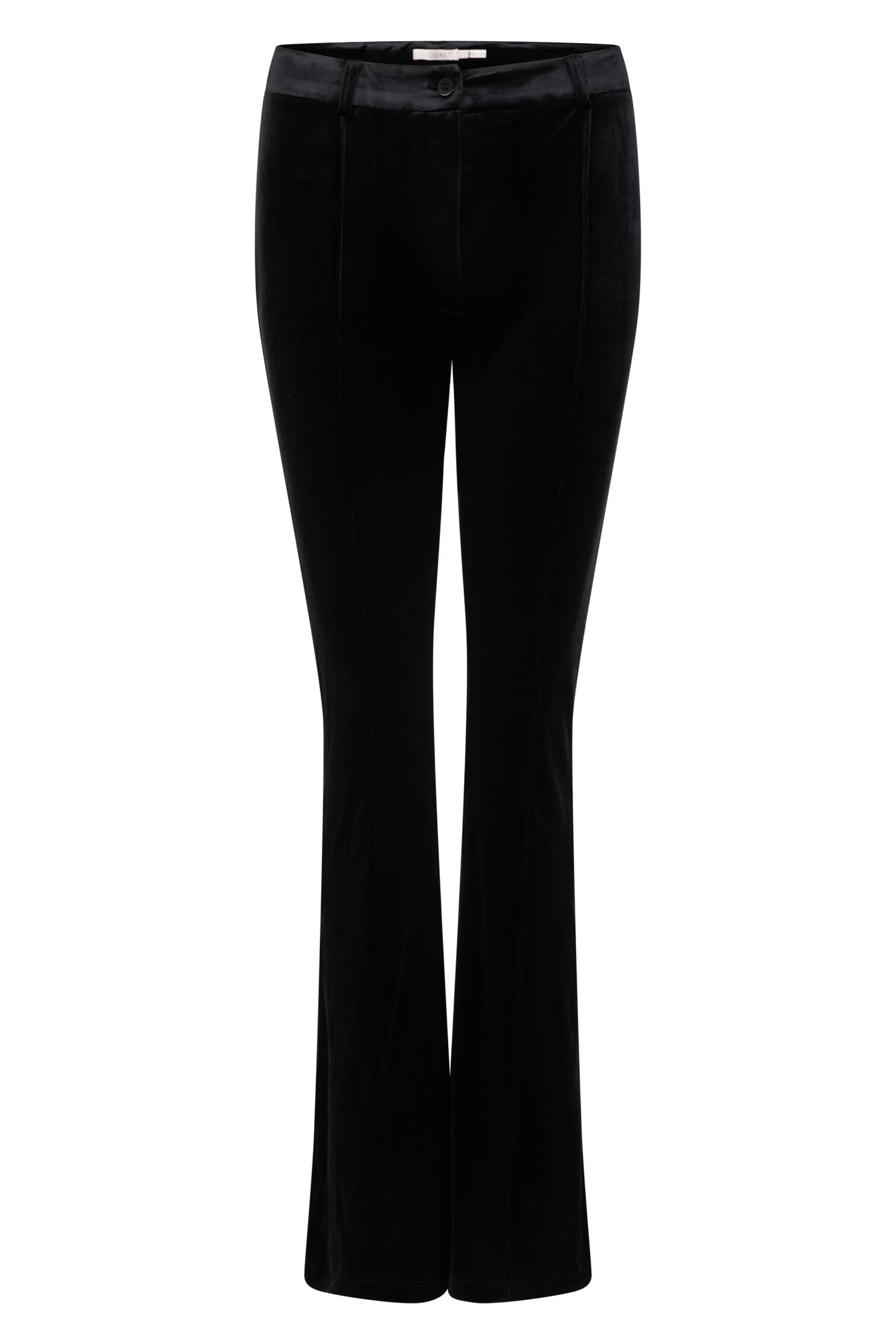 TROUSERS FLAIR VELOURS BLACK 4