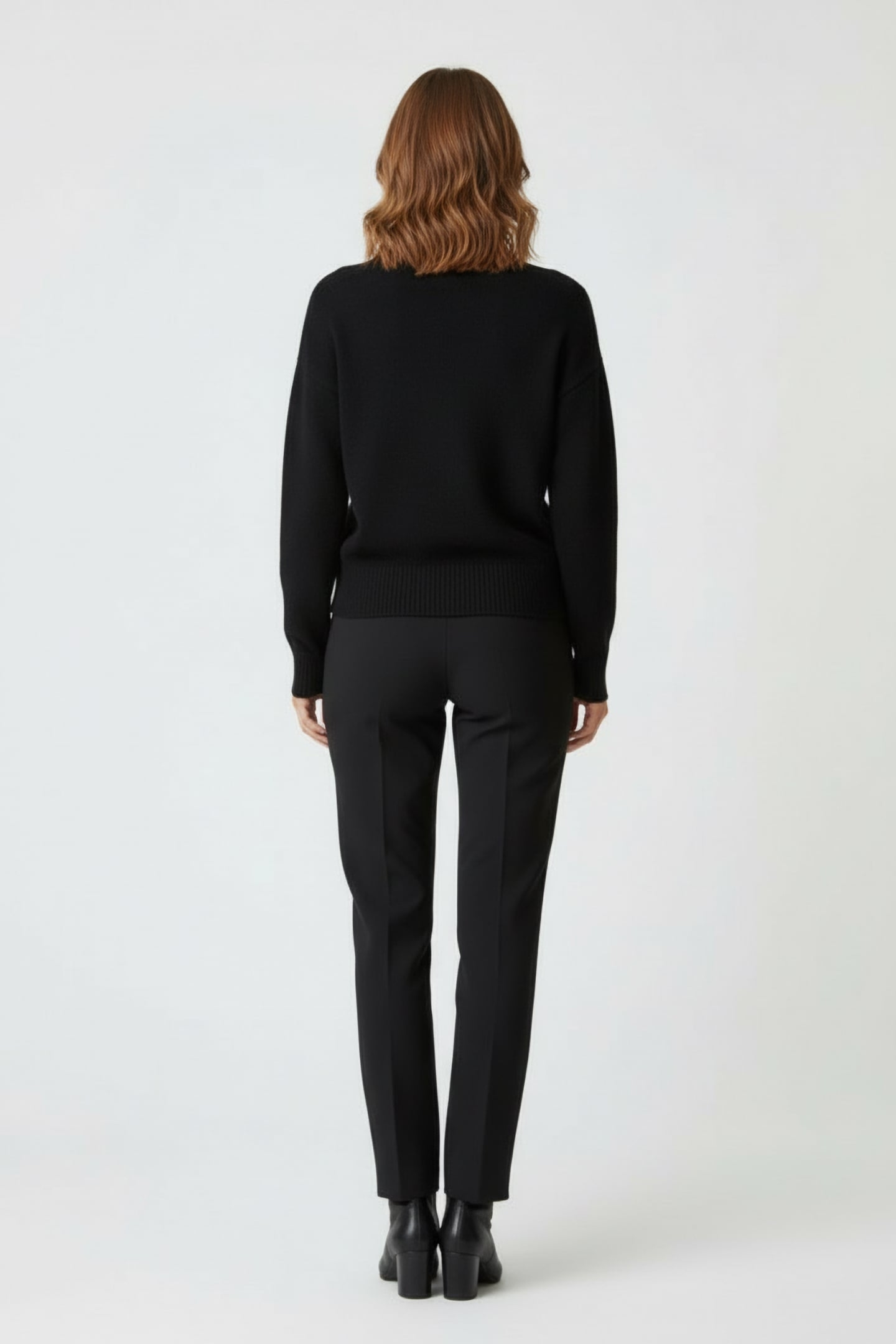 SWEATER LEOPARD “HEART" BLACK 2