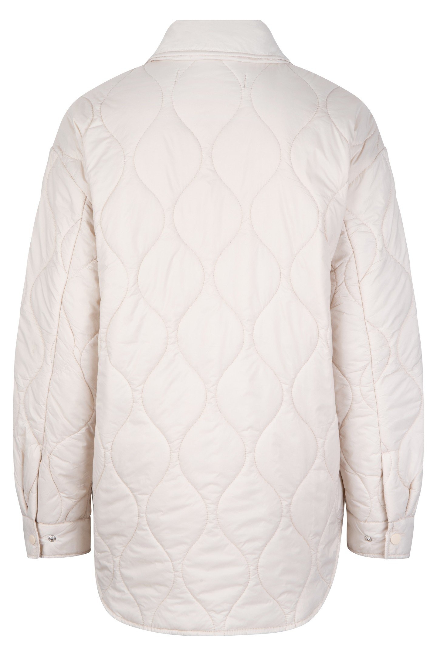 JACKET QUILTED CHESTPOCKET OFF WHITE 6