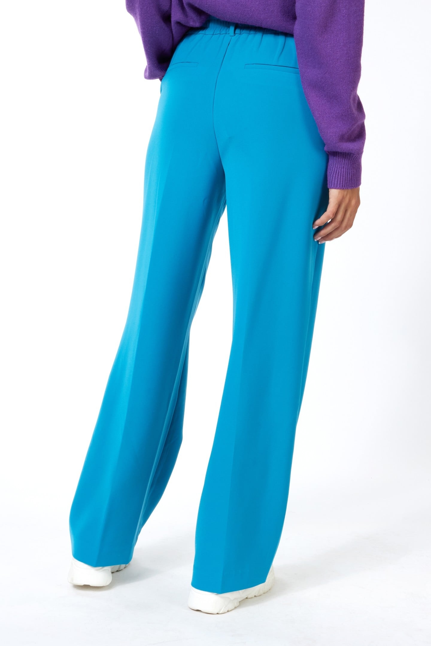 TROUSER CITY FLAIR PETROL 3