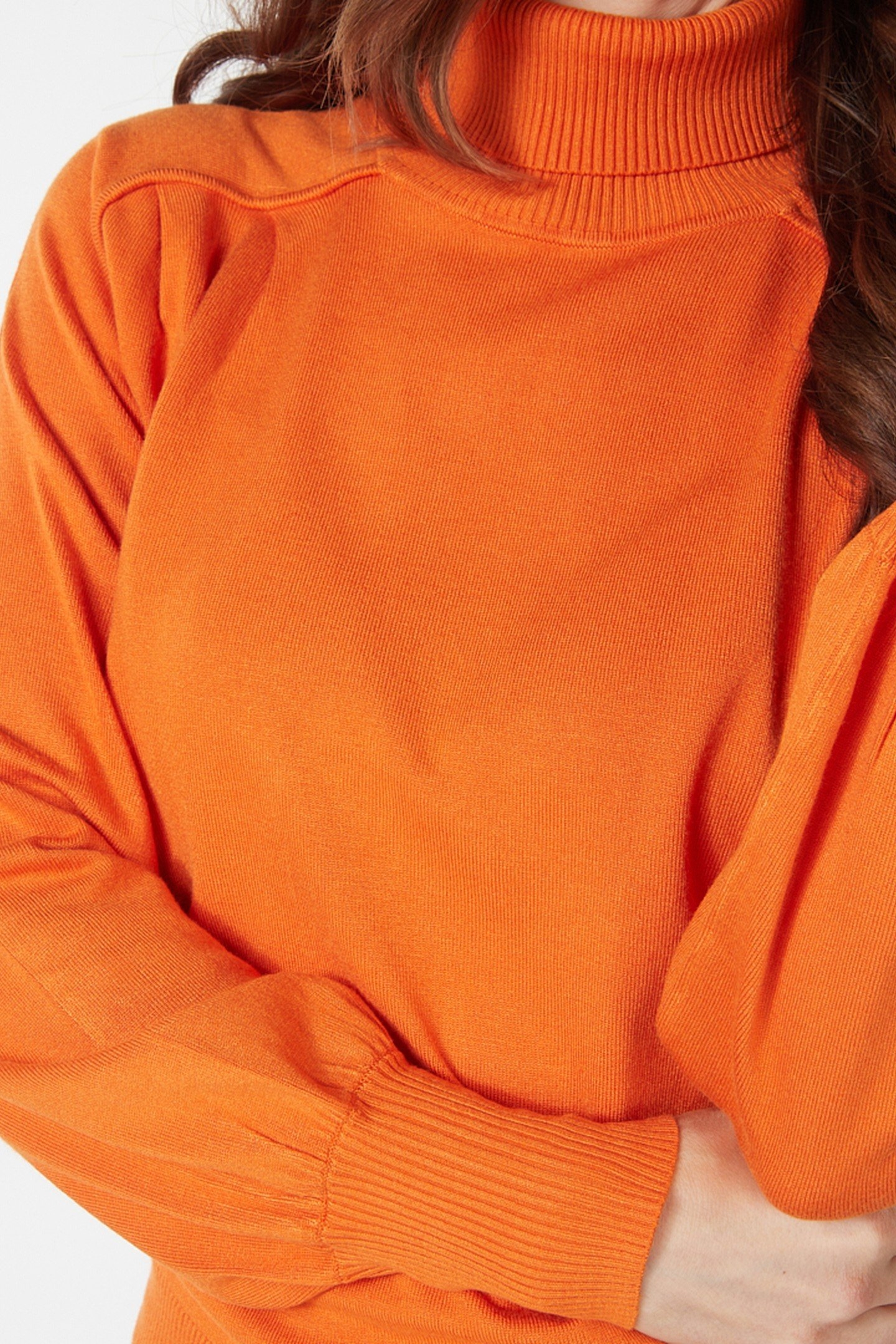 SWEATER RAGLAN COL PUMPKIN 4