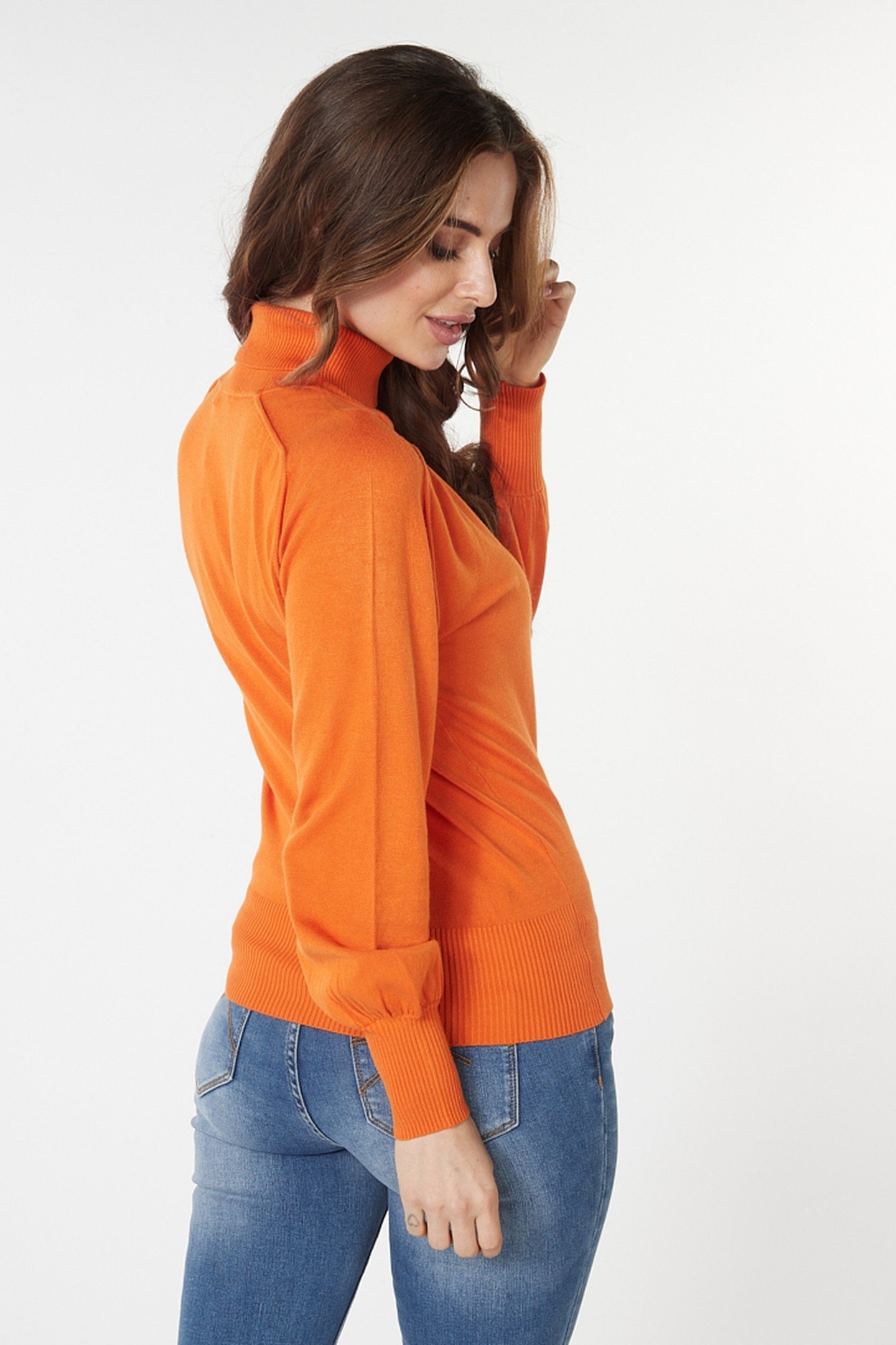 SWEATER RAGLAN COL PUMPKIN 3