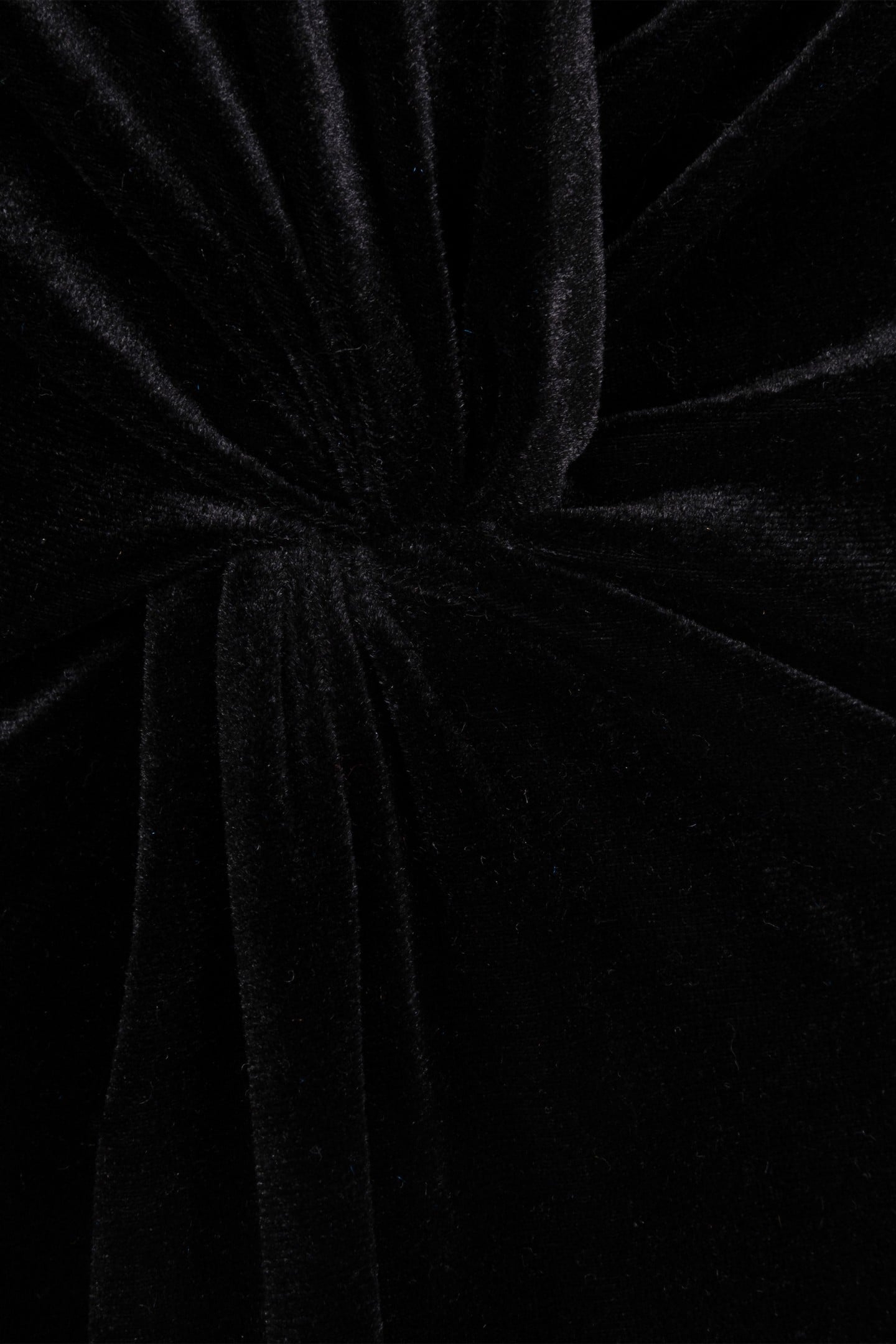 DRESS WRAP VELOURS BLACK 7