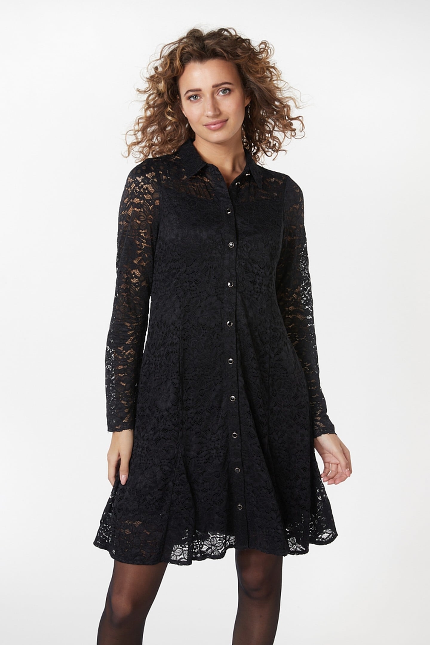 DRESS LACE BLACK 1