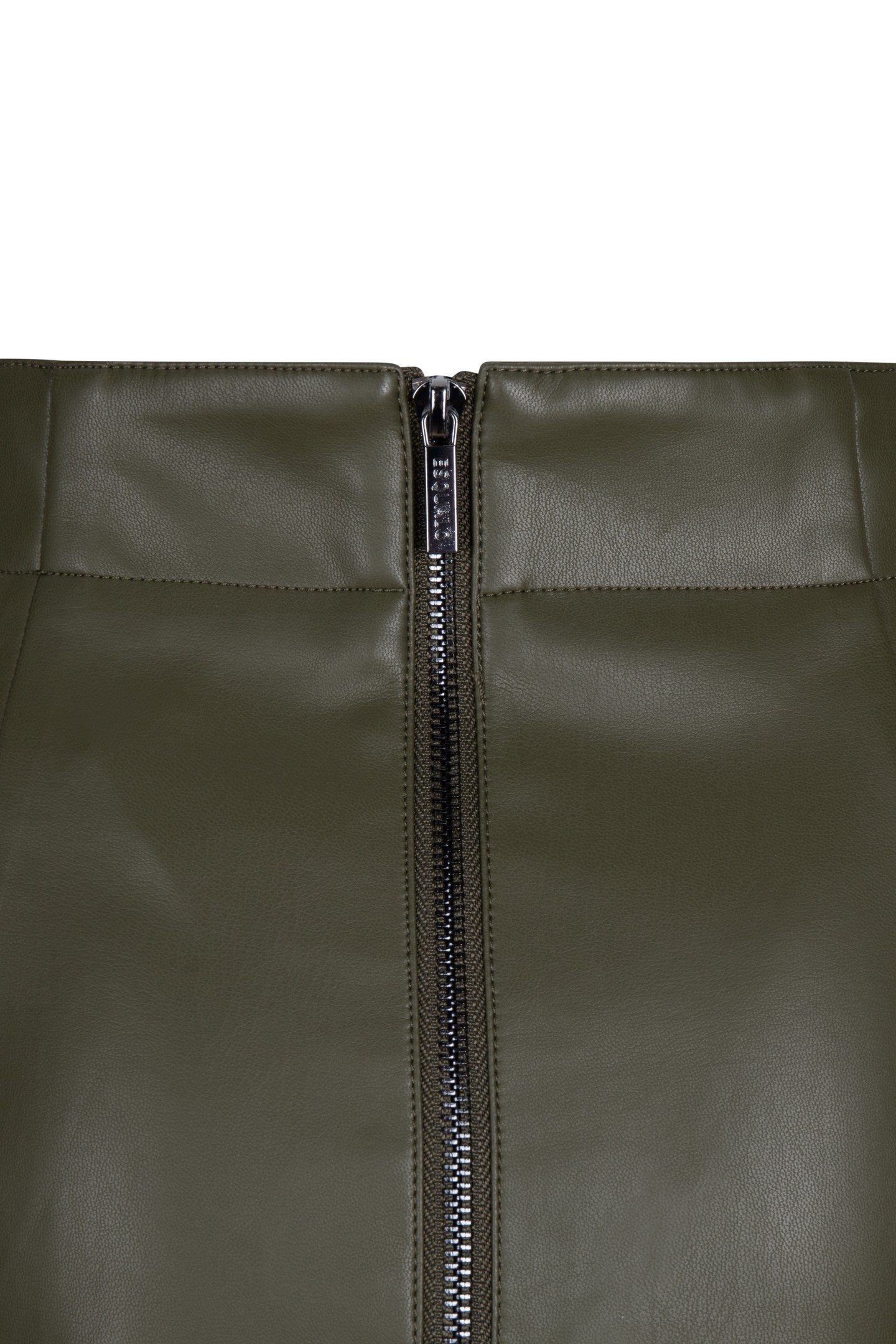 SKIRT PENCIL VEGAN LEATHER GREEN 6