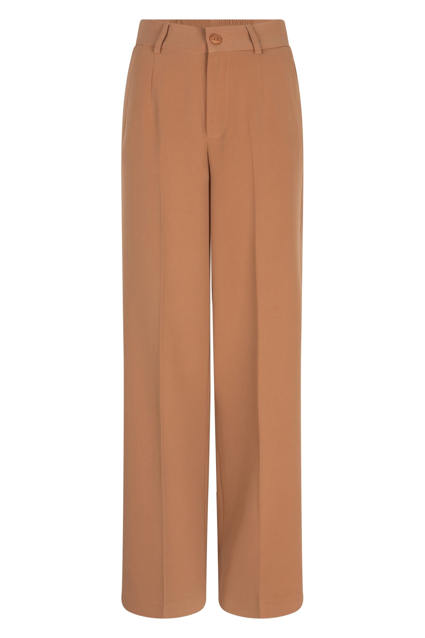 TROUSERS WIDE CITY COPPER BROWN 4