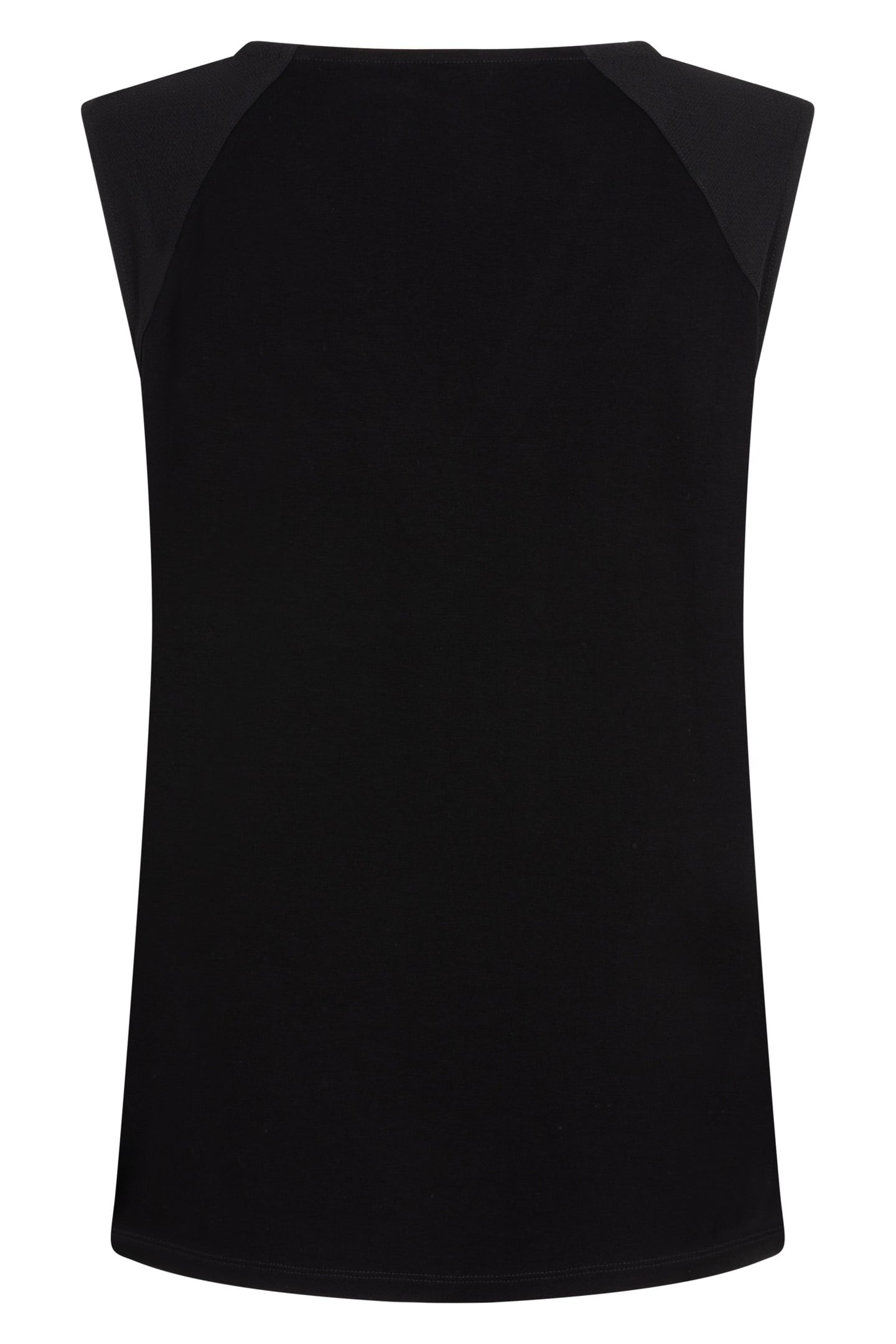 TOP FANCY BEADED NECKLINE BLACK 5