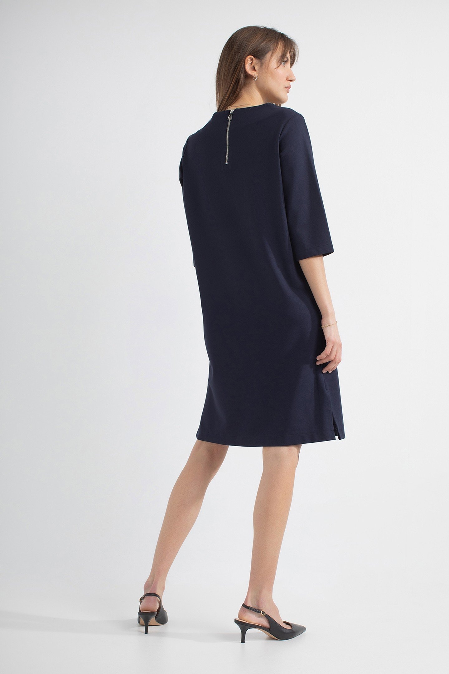PEGGY DRESS DARK NAVY 4