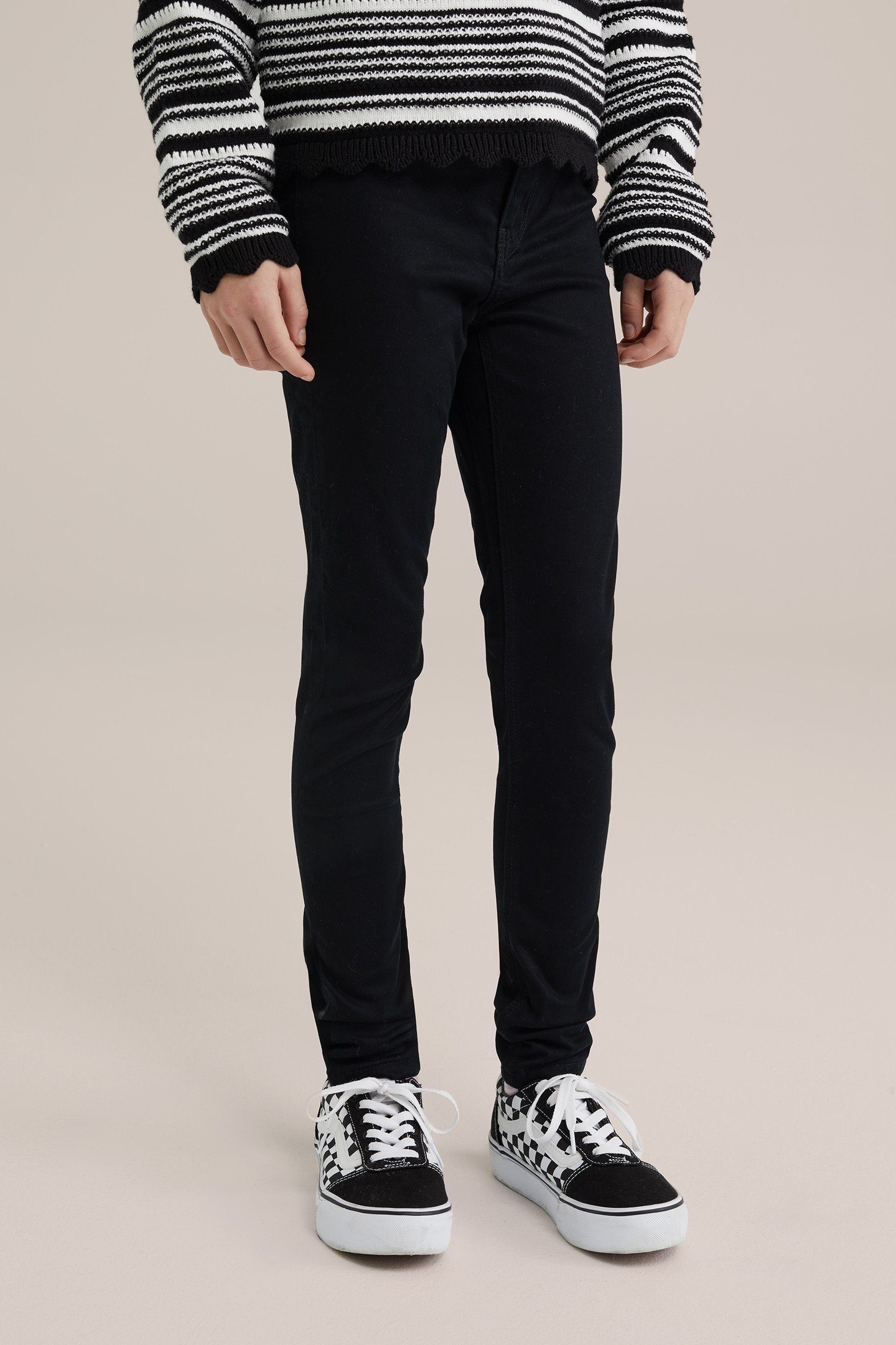 GIRLS JEGGING BLACK 4