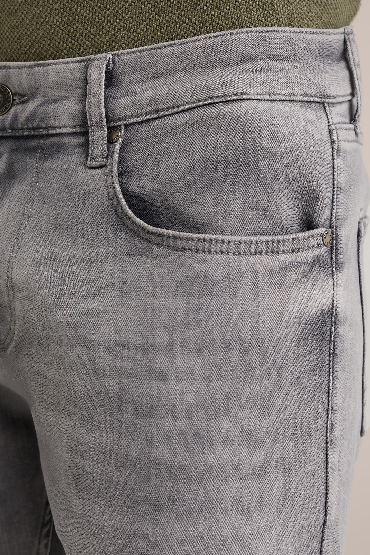 5-POCKET MID WAIST LIGHT GREY 5