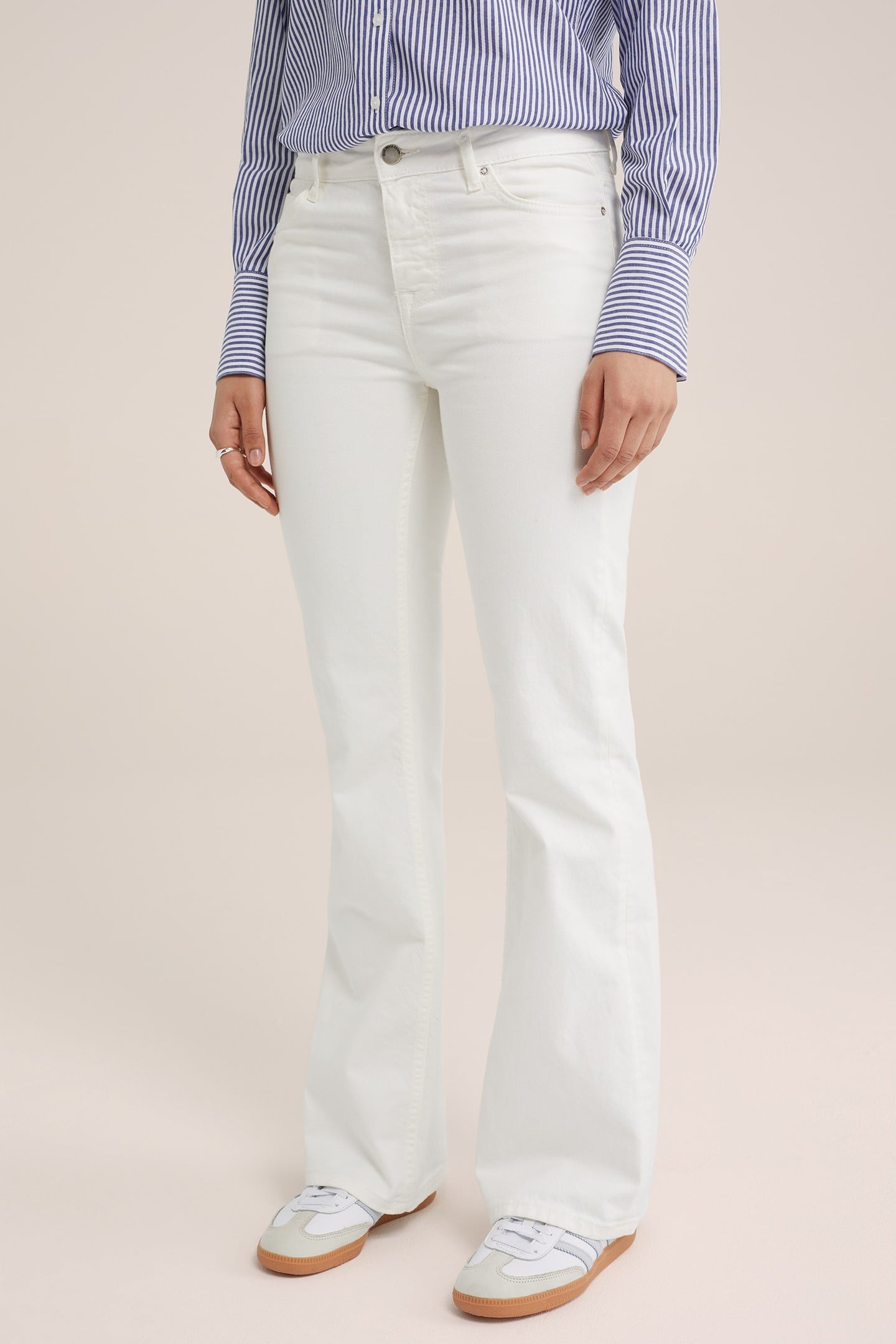 5-POCKET HIGH WAIST OFF-WHITE 1