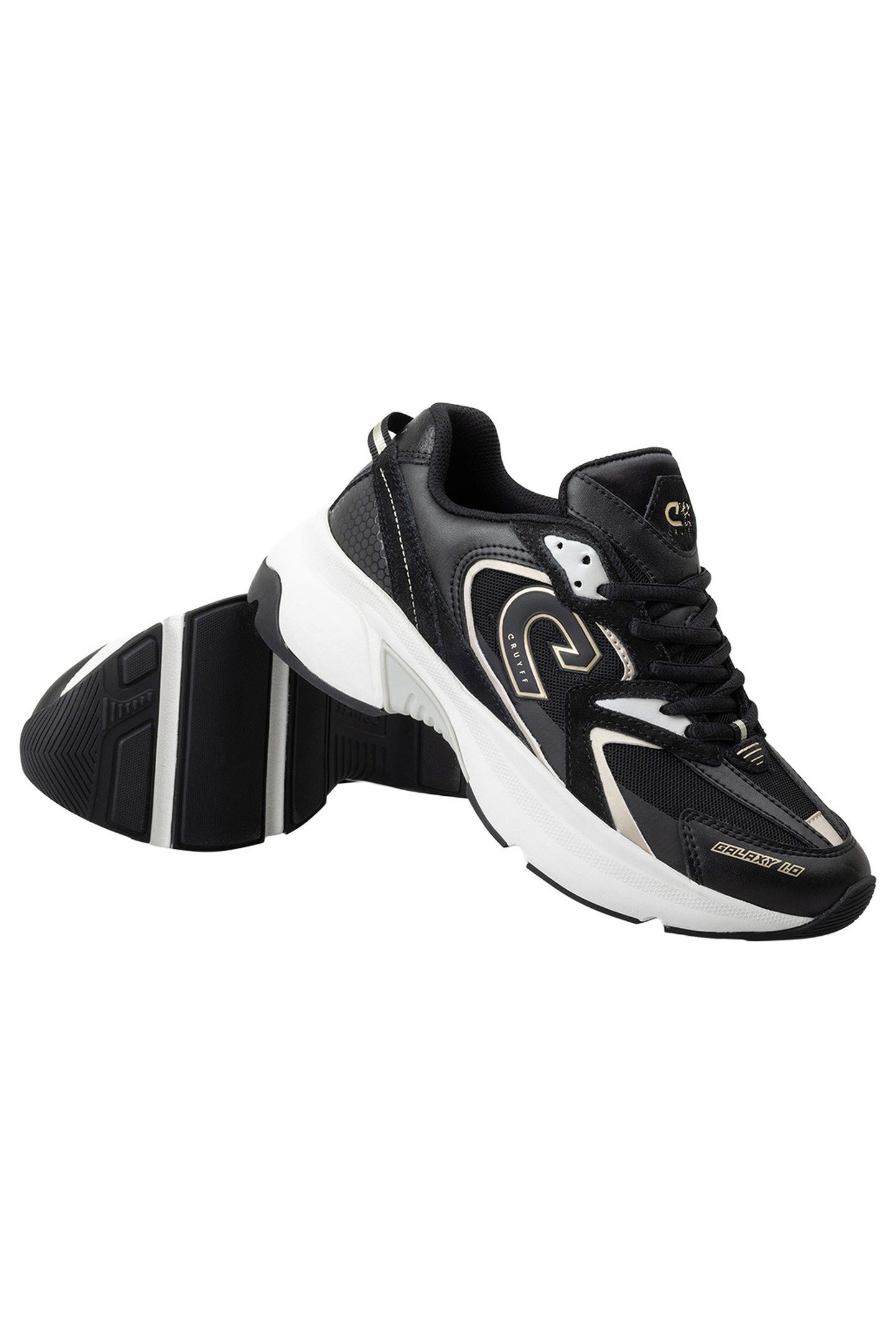 GALAXY RUNNER BLACK/GOLD 6