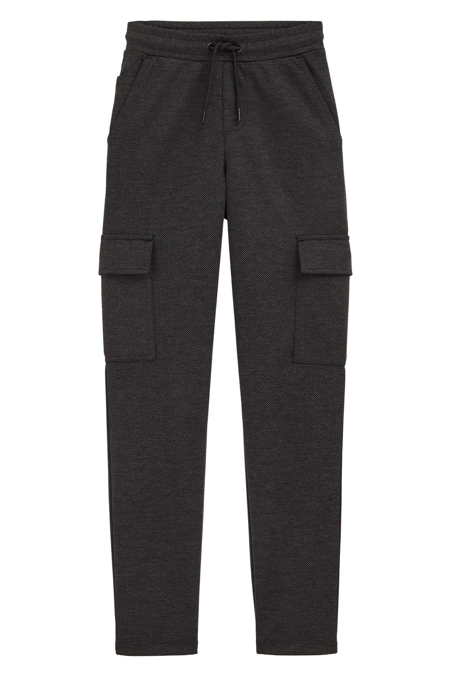 BOYS CARGO PANTS BLACK 1