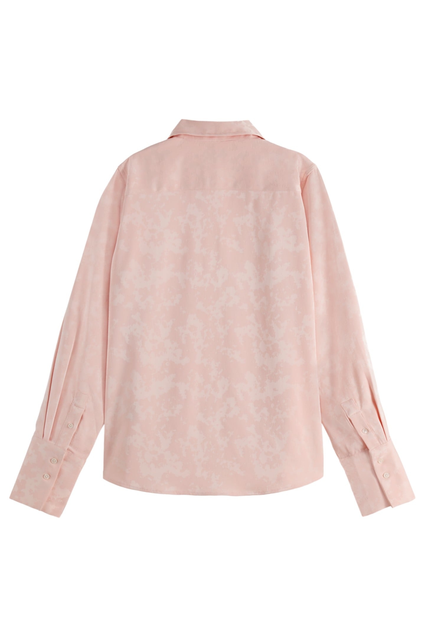 SATIN JACQUARD SHIRT SHIRTING PINK 2