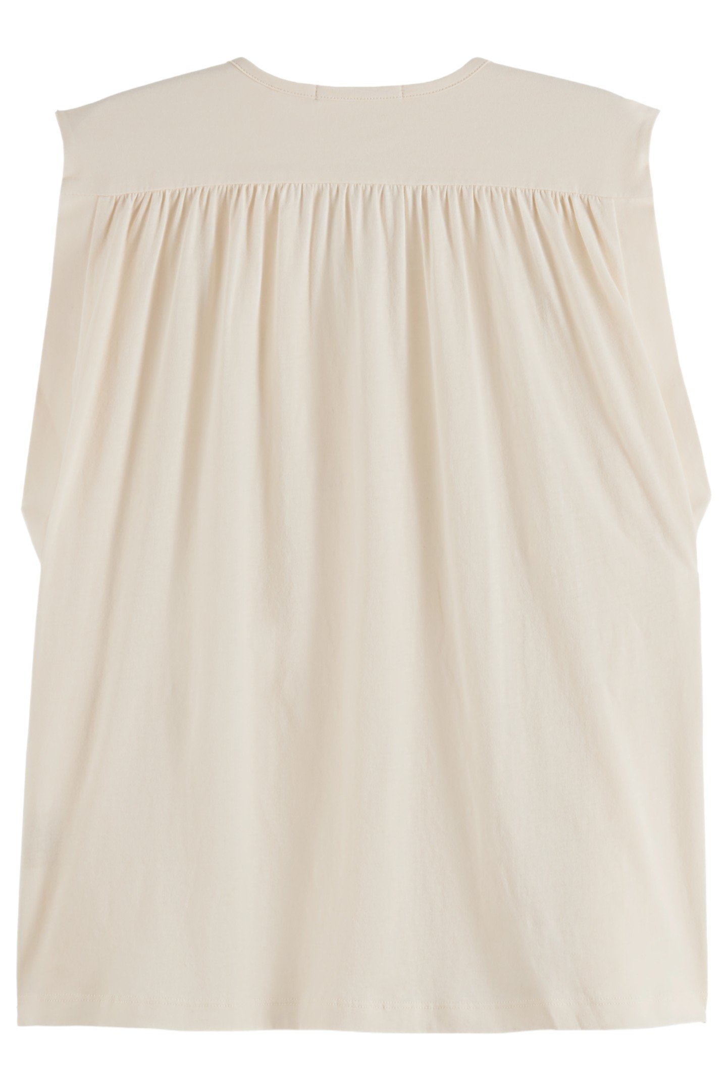 DRAPEY V-NECK T-SHIRT SOFT ICE 5