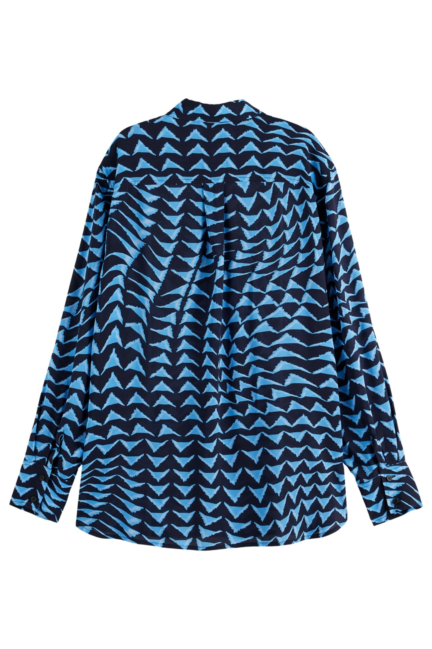 PRINTED RELAXED FIT SHIRT HOUSE OF MIRRORS BLUE 5