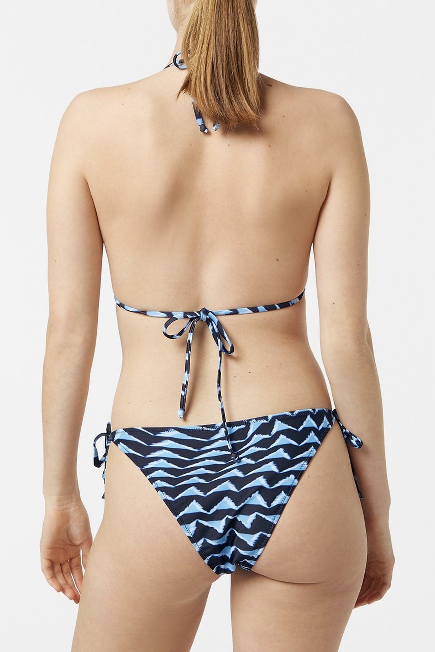 REVERSIBLE PRINTED BIKINI TOP HOUSE OF MIRRORS PINK 4