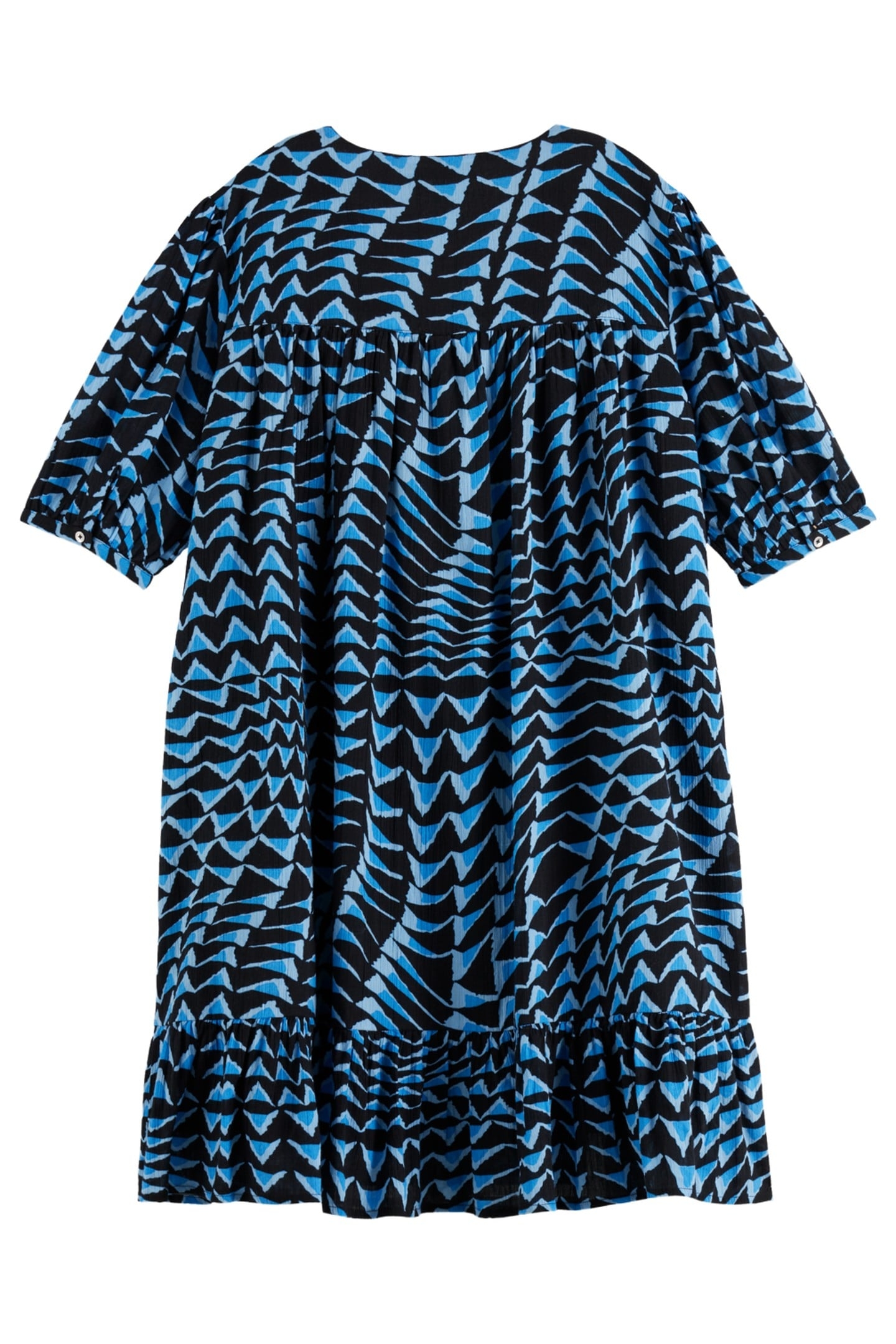 PRINTED CRINKLE MINI DRESS HOUSE OF MIRRORS PINK 6