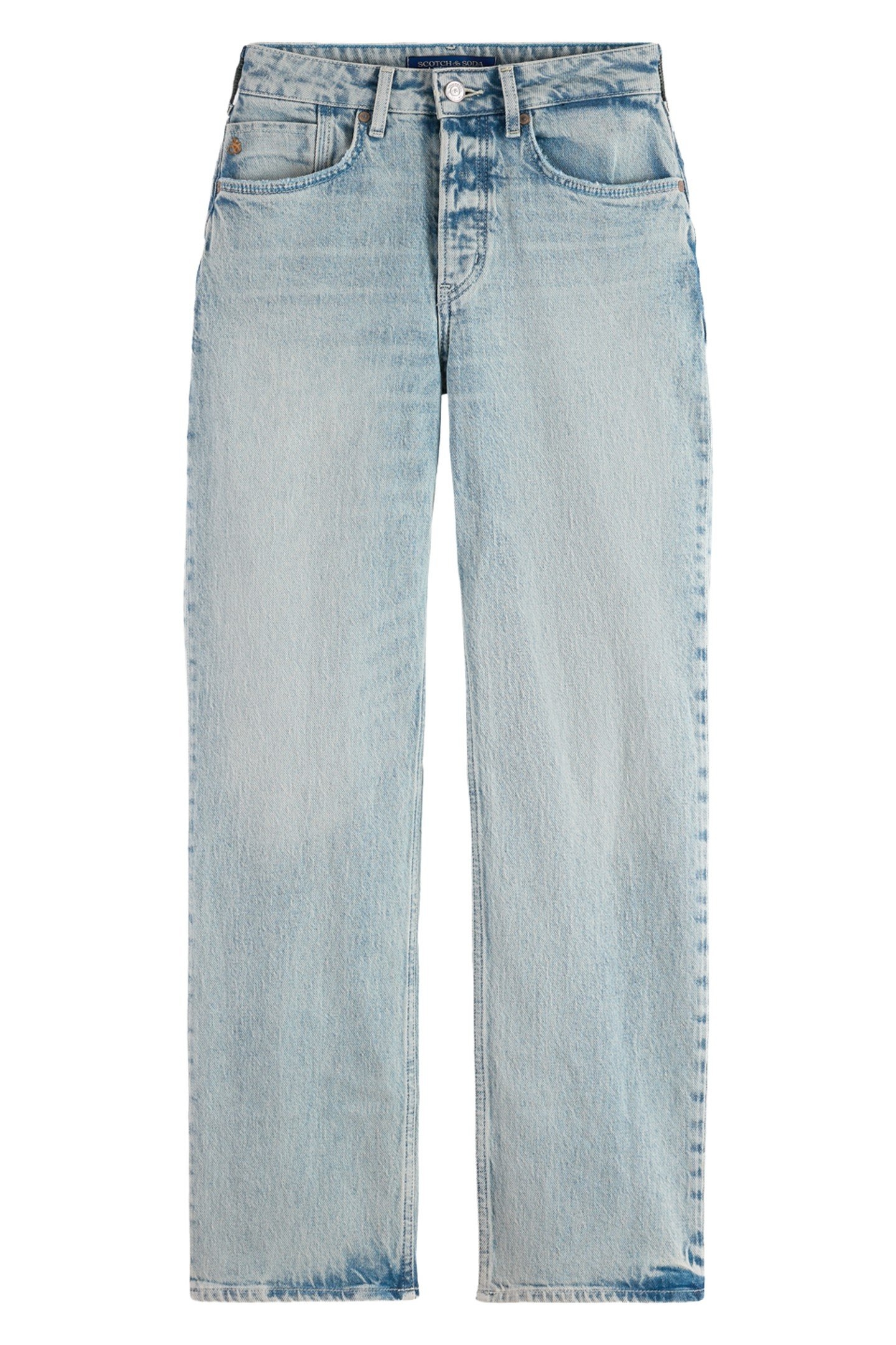 SKY HIGH RISE STRAIGHT JEANS BLUE STORY STORY BLUE 5