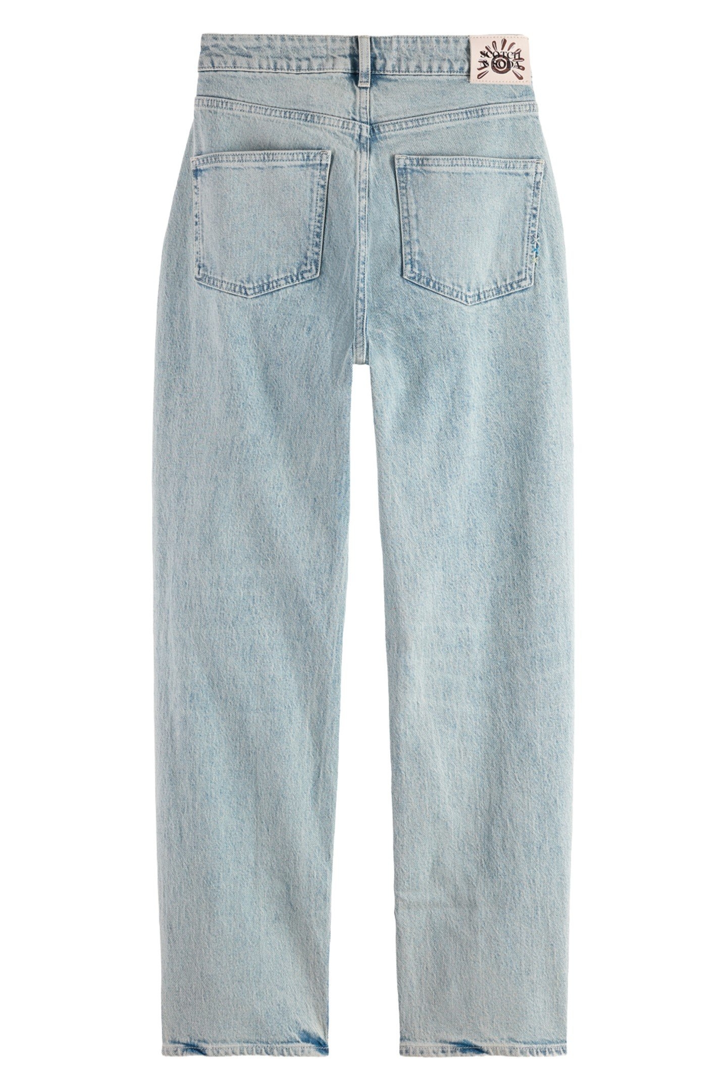SKY HIGH RISE STRAIGHT JEANS BLUE STORY STORY BLUE 7