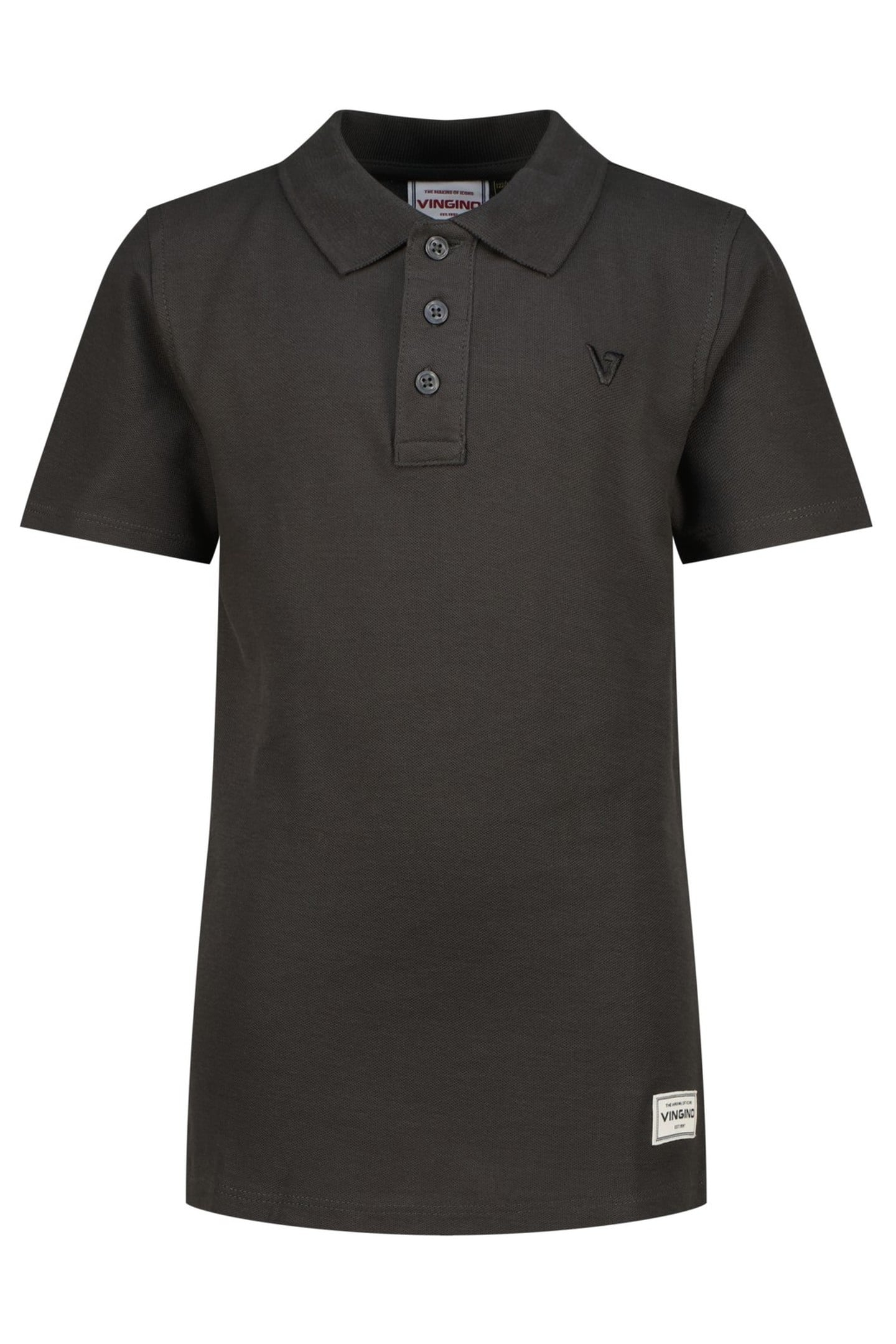 BOYS POLO BASIC POLO / RUGBY METTALIC GREY 1