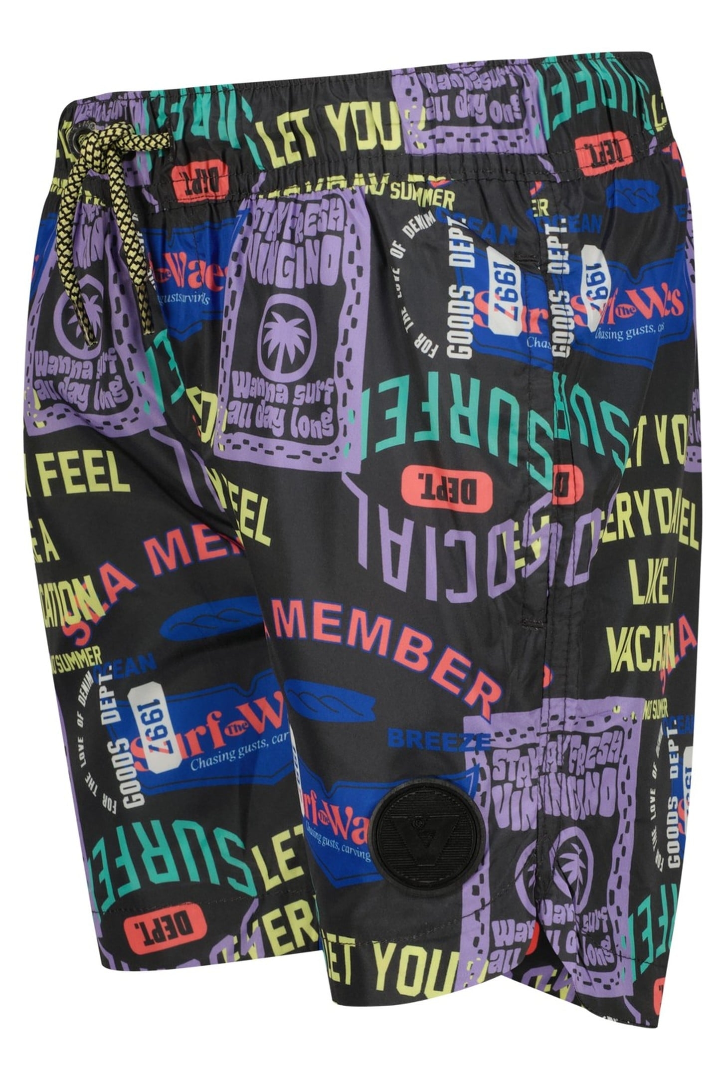 BOYS XERDO SWIMSHORT METTALIC GREY 3