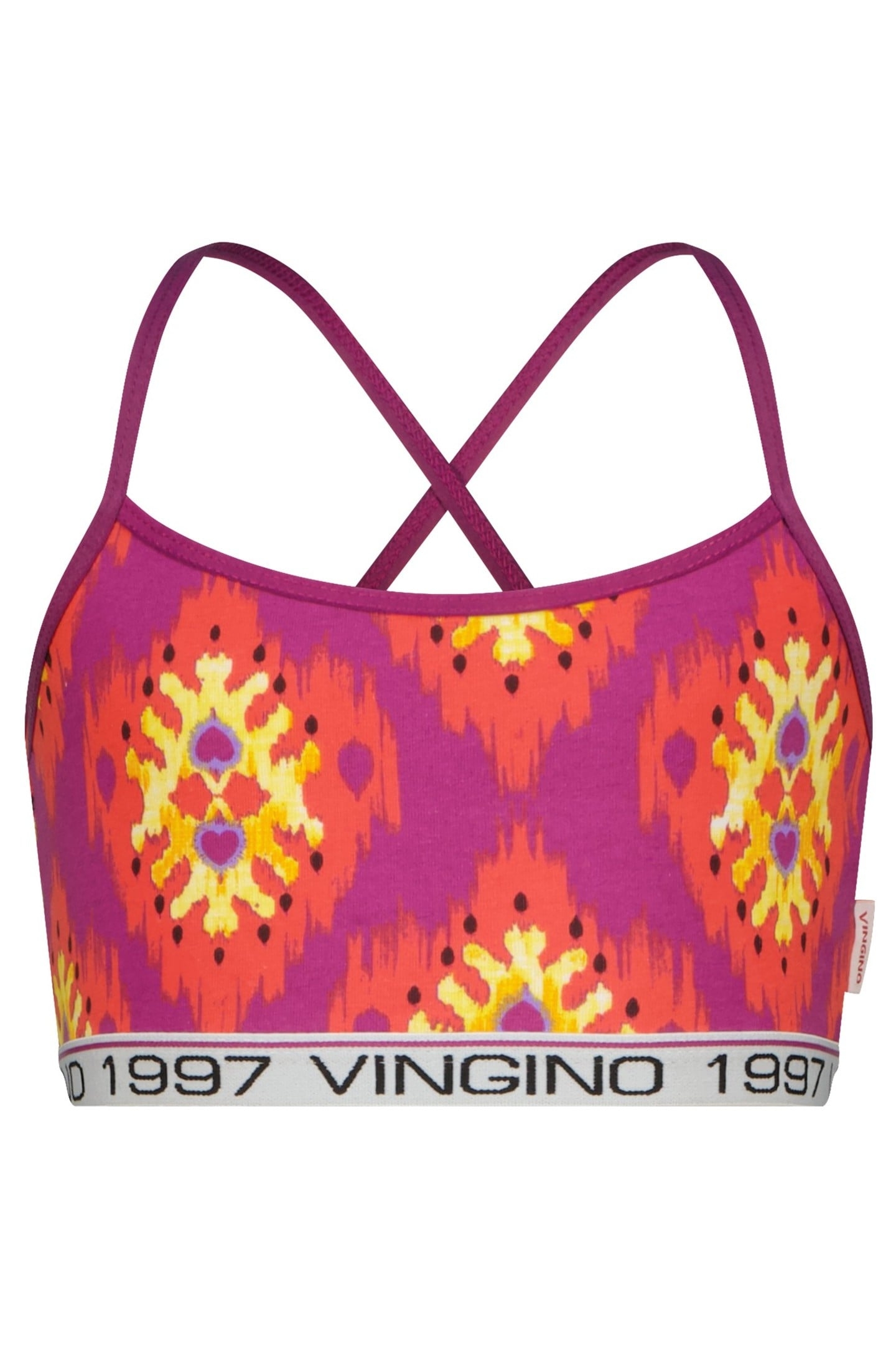 GIRLS G-SO26-4 ETHNIC HEART SET UNDERWEAR SET ASTER PINK 5