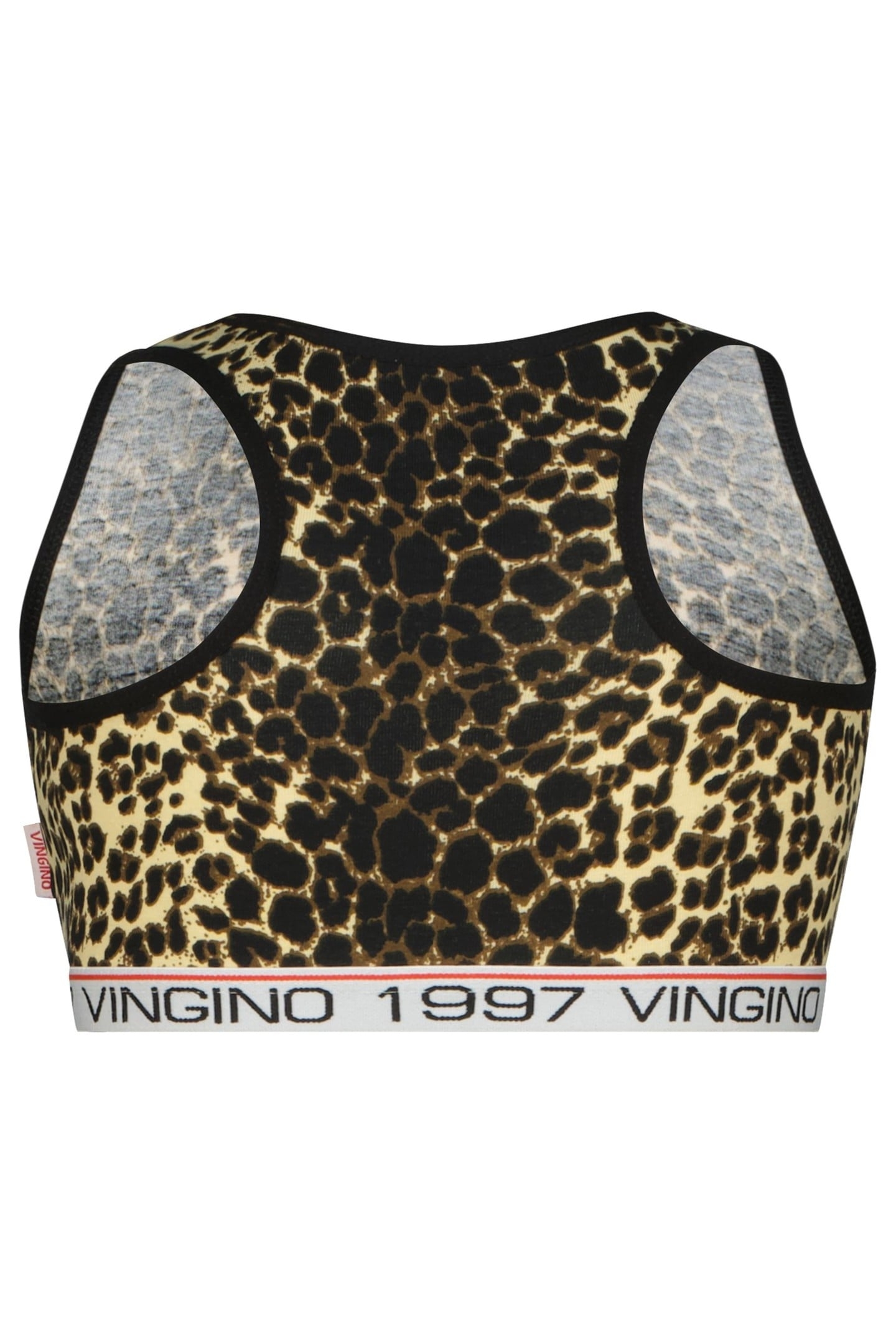 GIRLS G-SO26-7 ANIMAL TOP SET UNDERWEAR SET MULTICOLOR BROWN 4