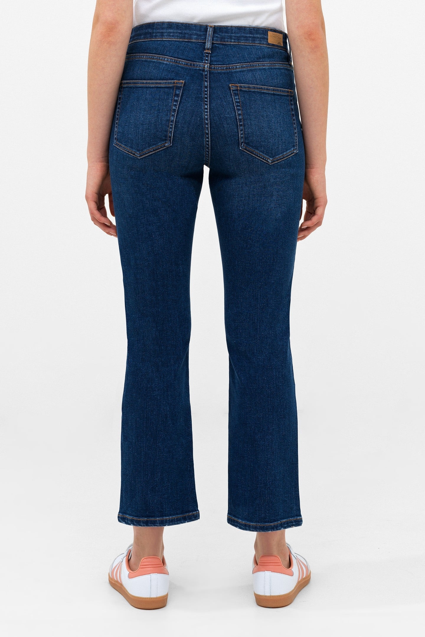 STRETCH DENIM BT CUT ANKLE DNM VINTAGE MID WAS 2