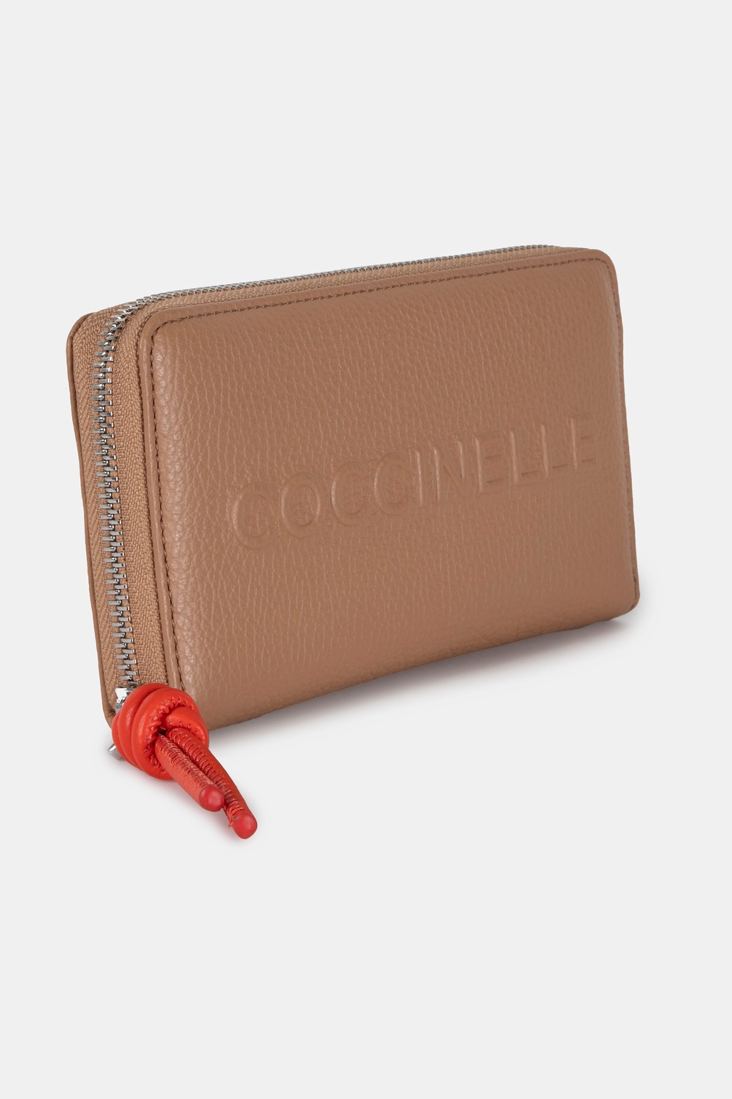 LEATHER WALLET IN BEIGE 2