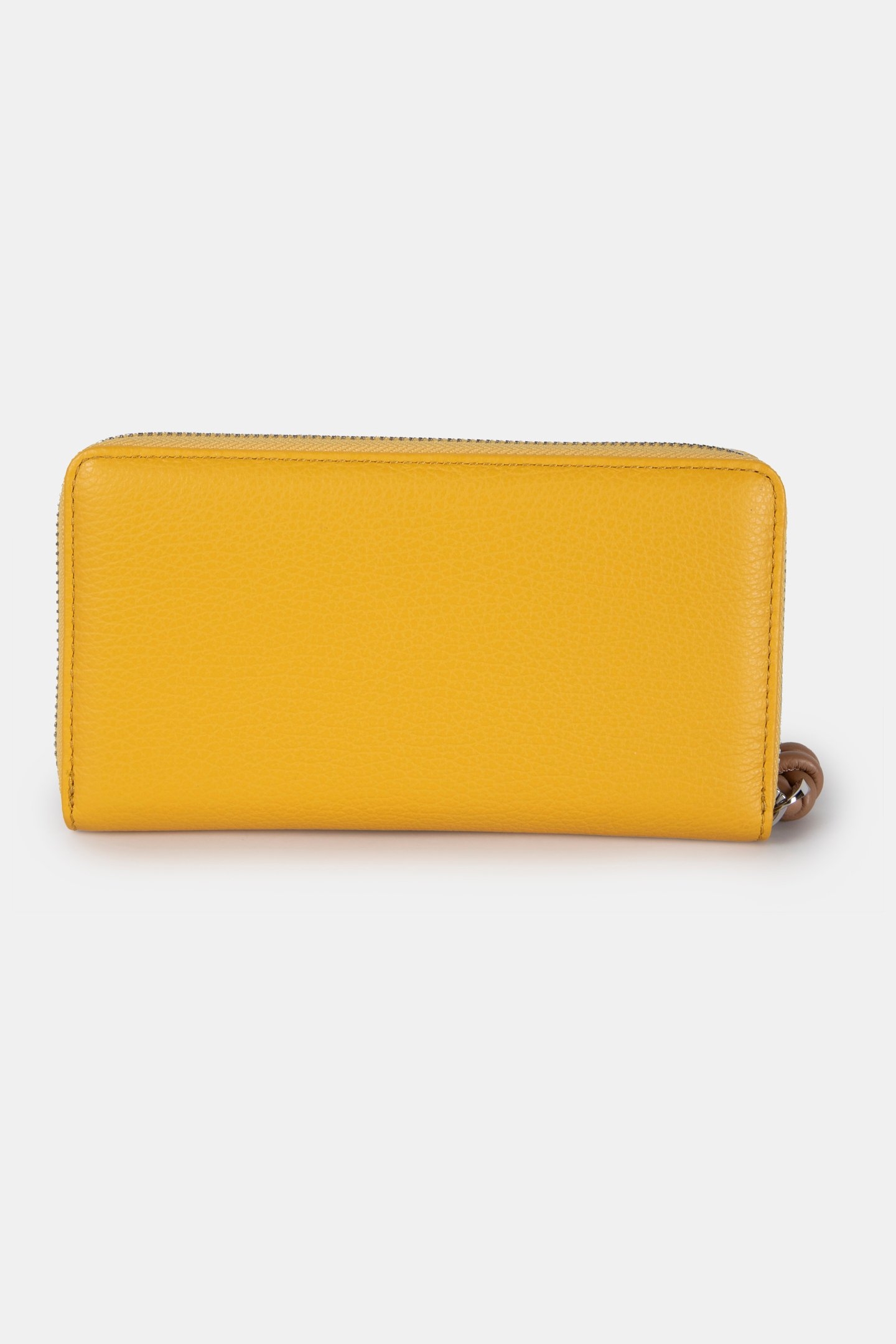 LEATHER WALLET IN MUSTARD YELLOW 3