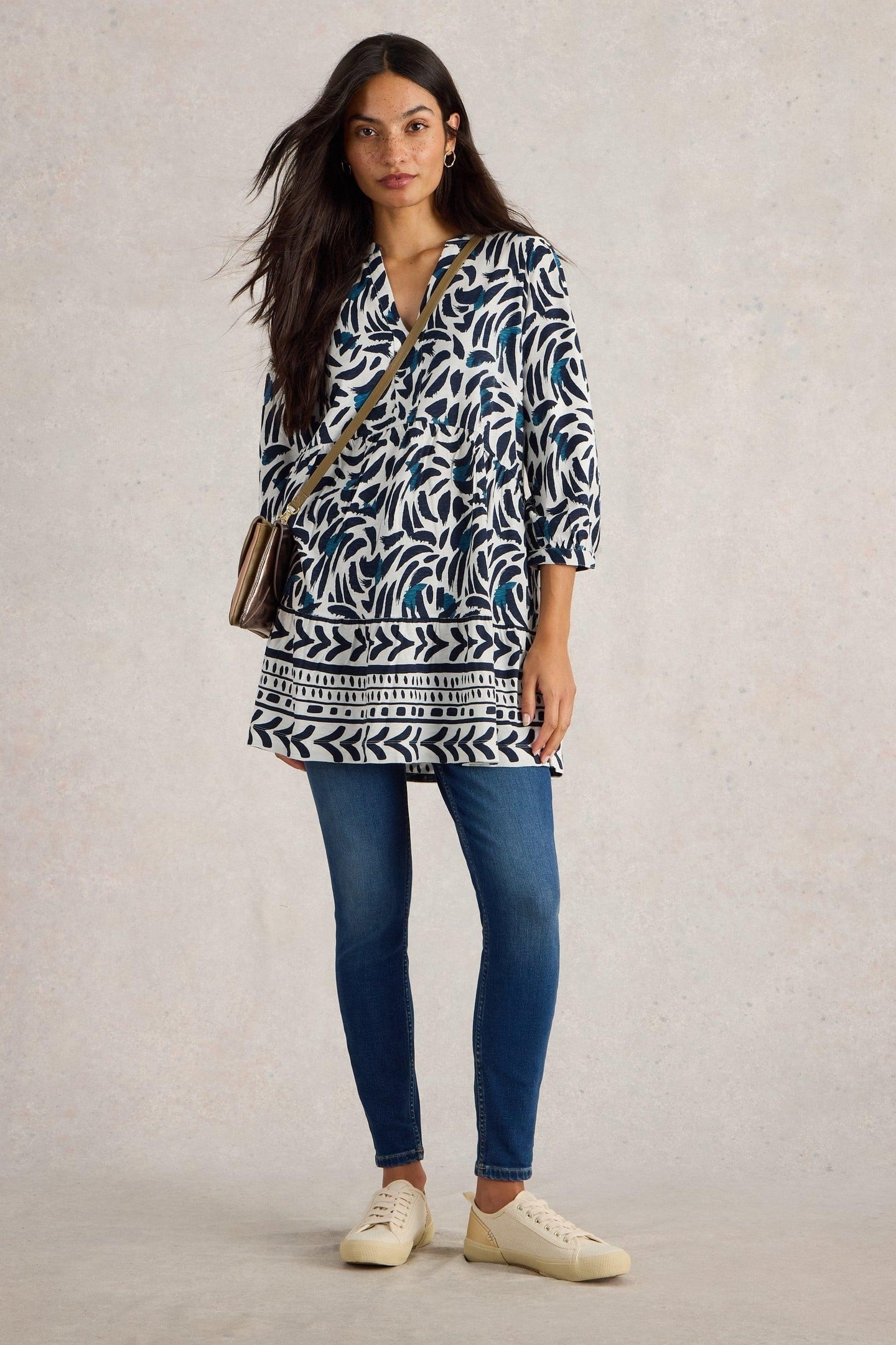 MARTA TUNIC BLUE PRINT 1