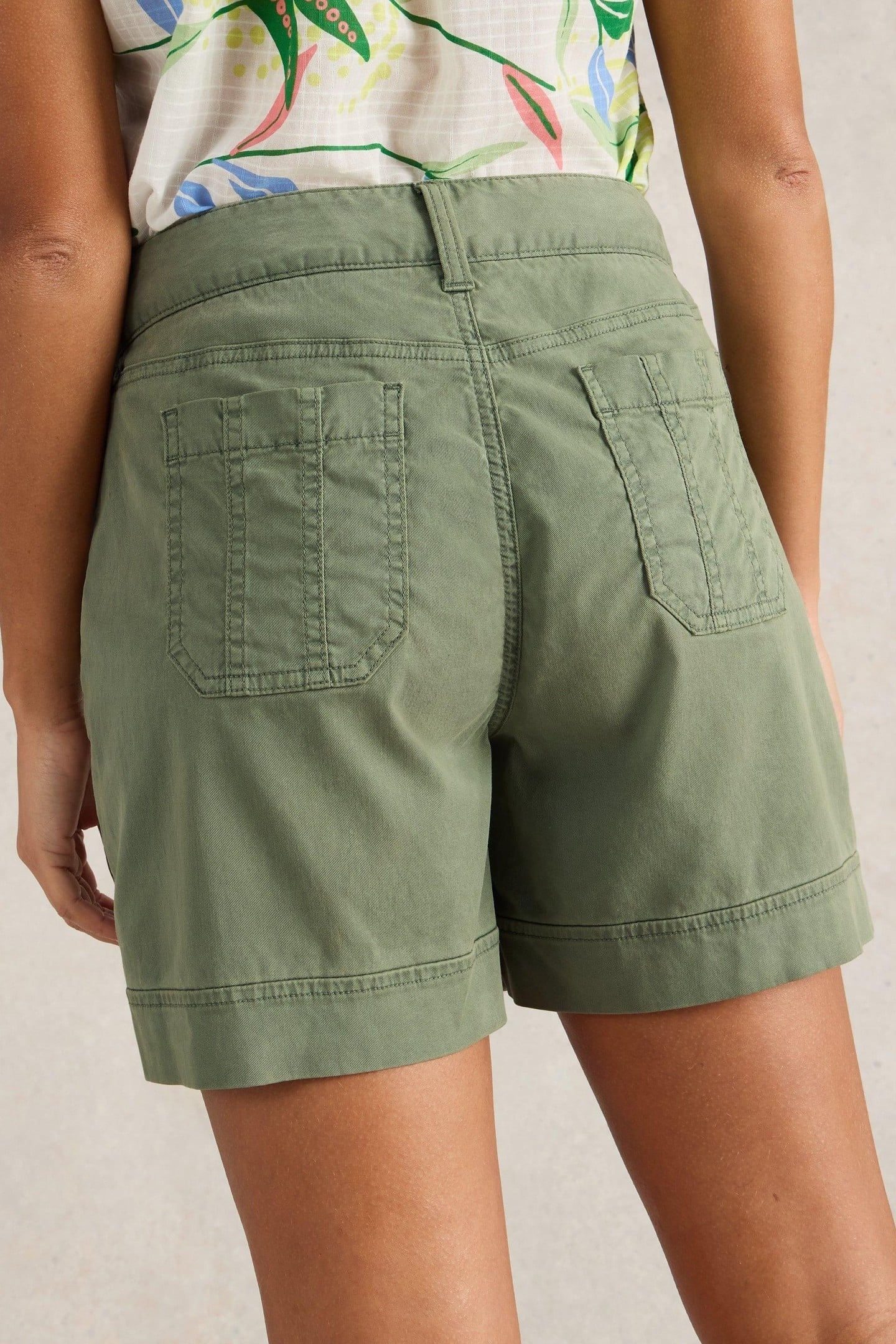MOLLIE COMBAT SHORT MID GREEN 2