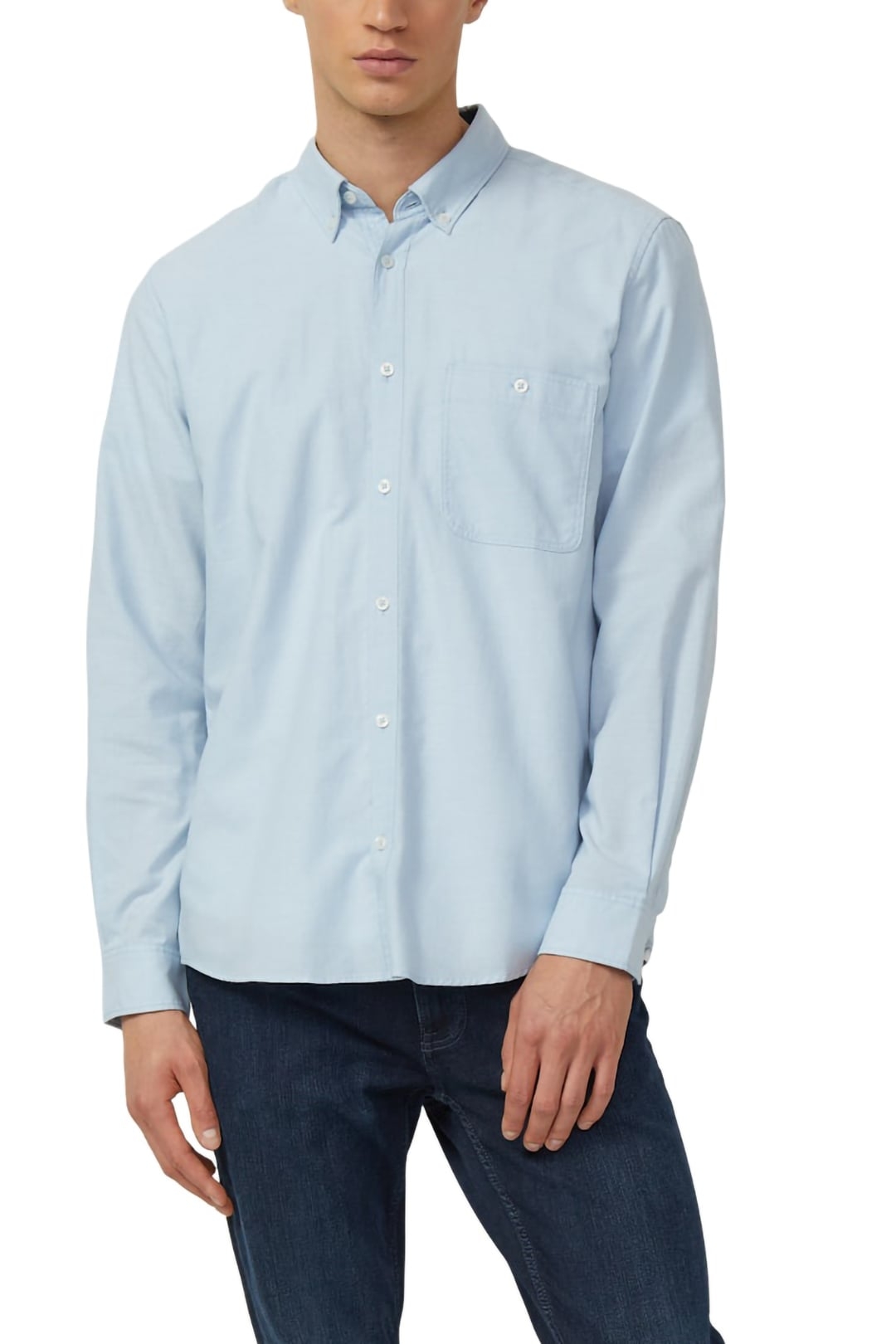 S.OLIVER SHIRTS LIGHT BLUE 1