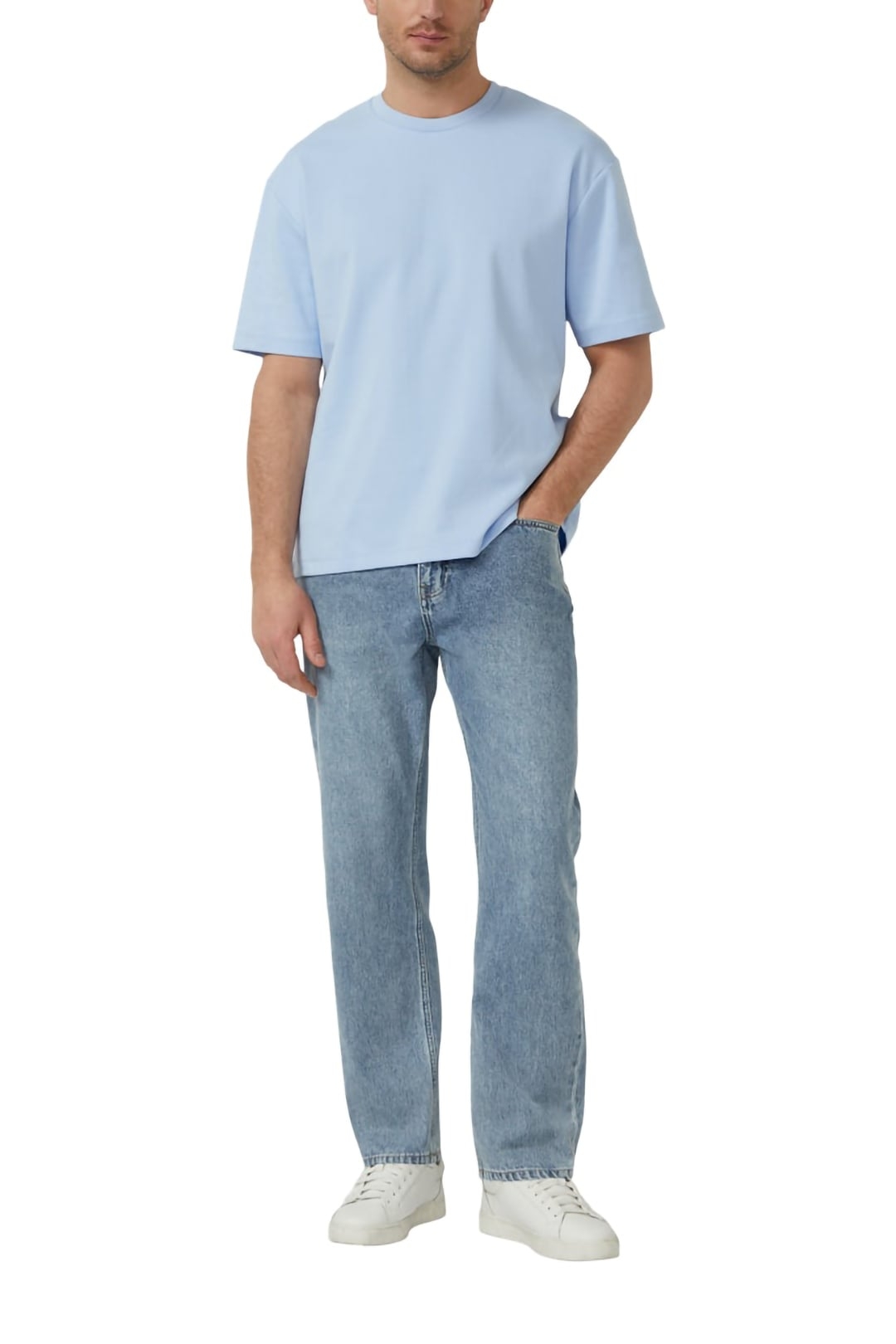 S.OLIVER T-SHIRTS LIGHT BLUE 2