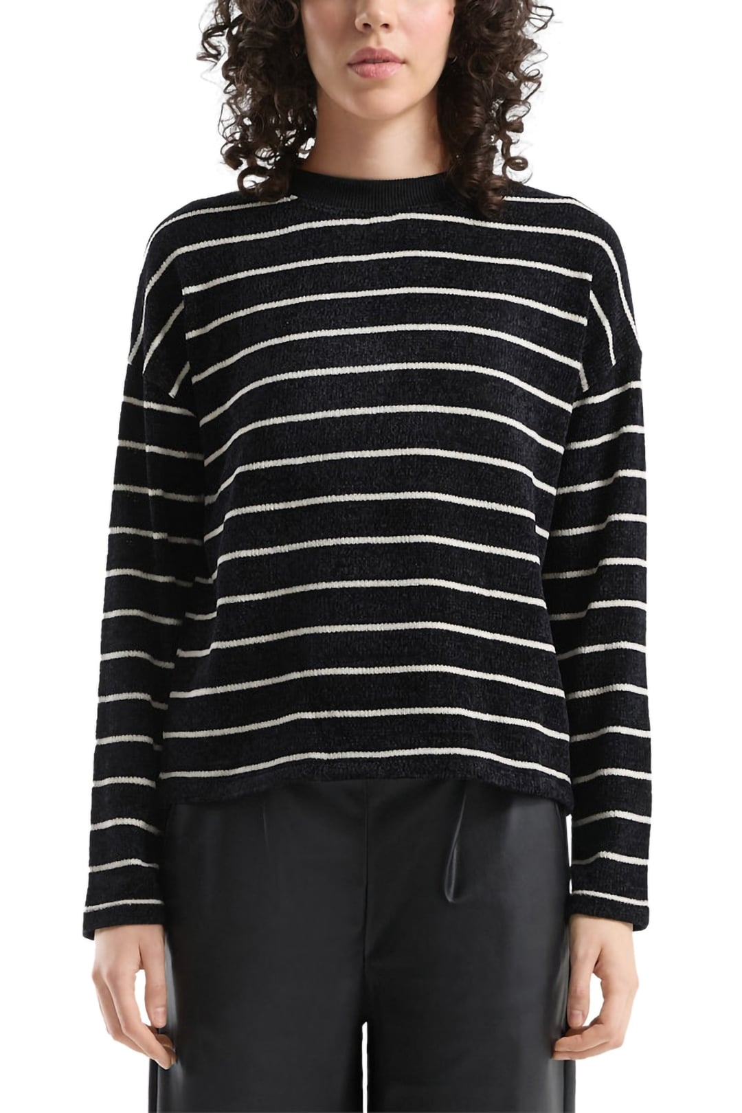 S.OLIVER-QS PULLOVER BLACK 1