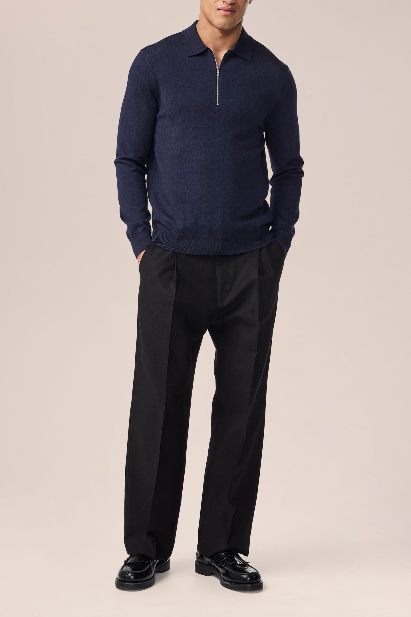 SERGIO KNIT NAVY MULTI 2