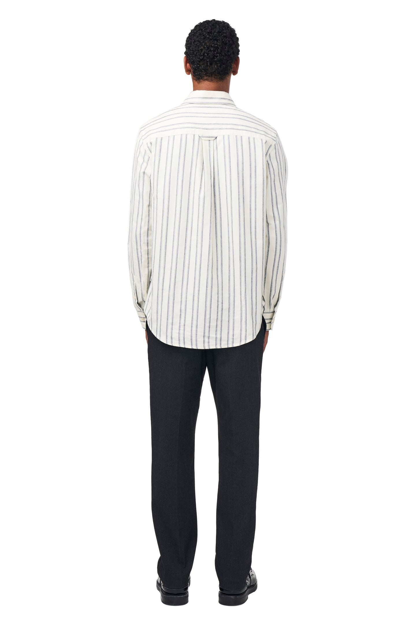 COLBY SHIRT OFF WHITE STRIPE 2