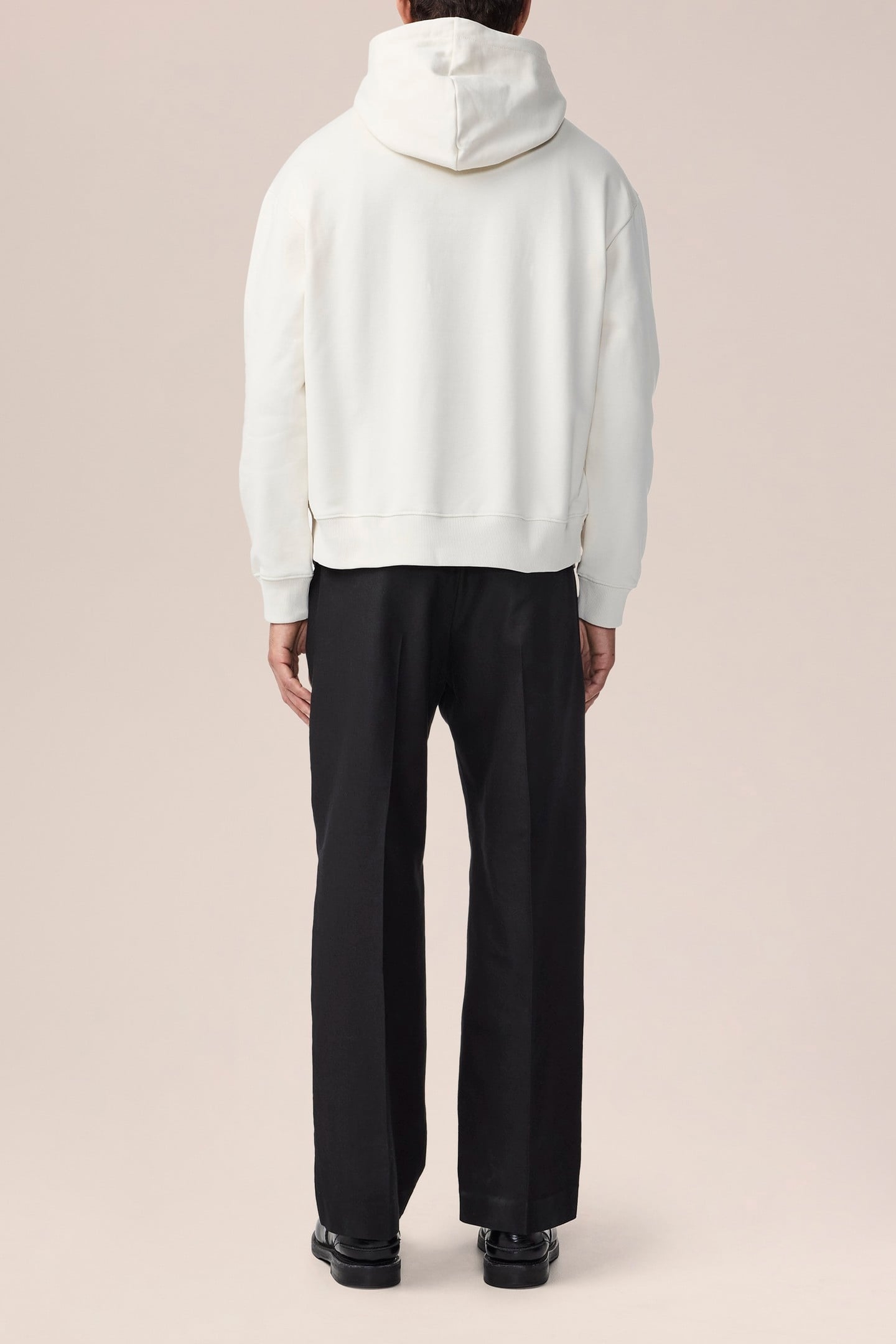 DAVID HOODIE SWEATSHIRT IVORY 3